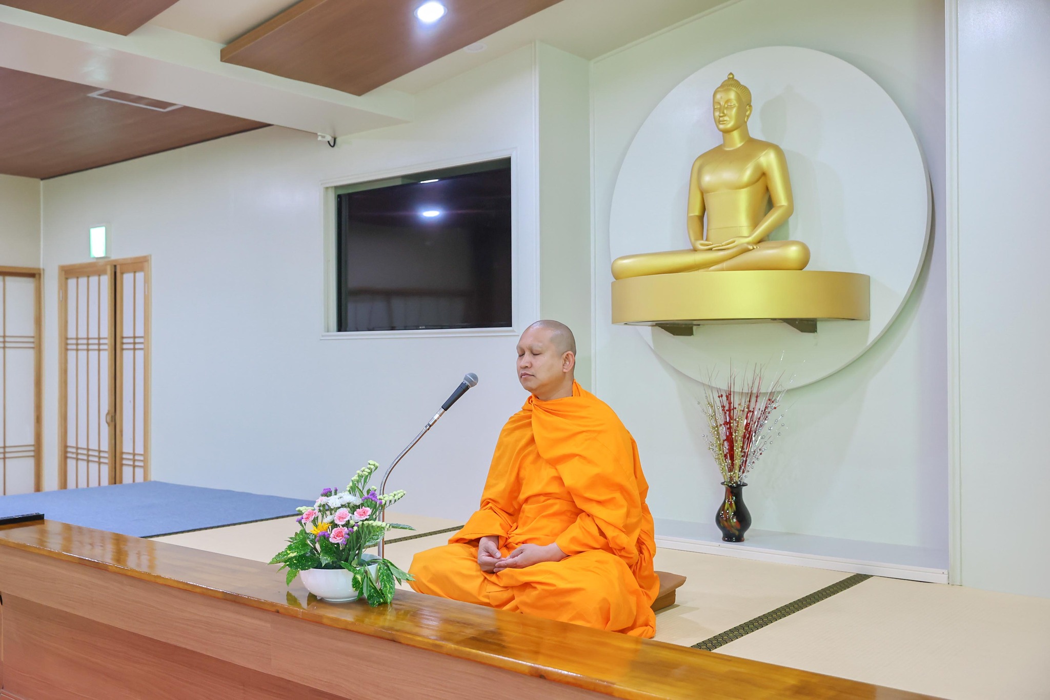 หมู่บ้านปฏิบัติธรรมญี่ปุ่น วัดพระธรรมกายกุมมะ จัดปฏิบัติธรรมให้กับชาวท้องถิ่น