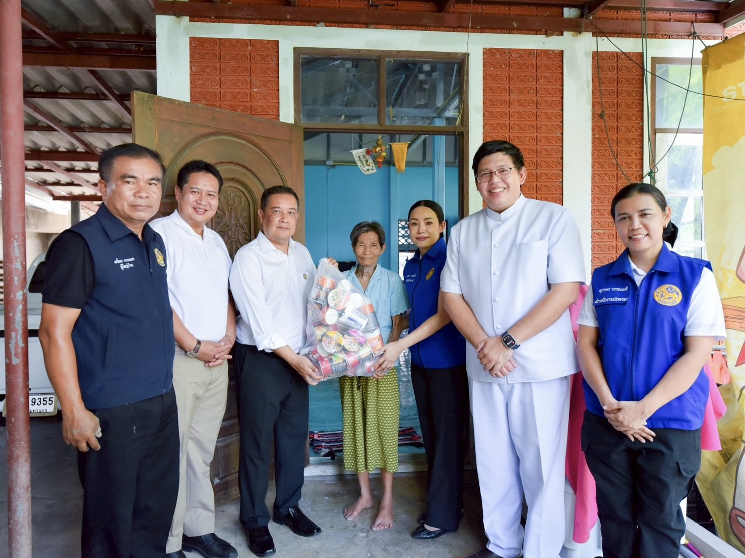 วัดพระธรรมกาย มูลนิธิธรรมกาย และคณะศิษย์ ร่วมสนับสนุนโครงการ “นั่งสุข ลุกสบาย”