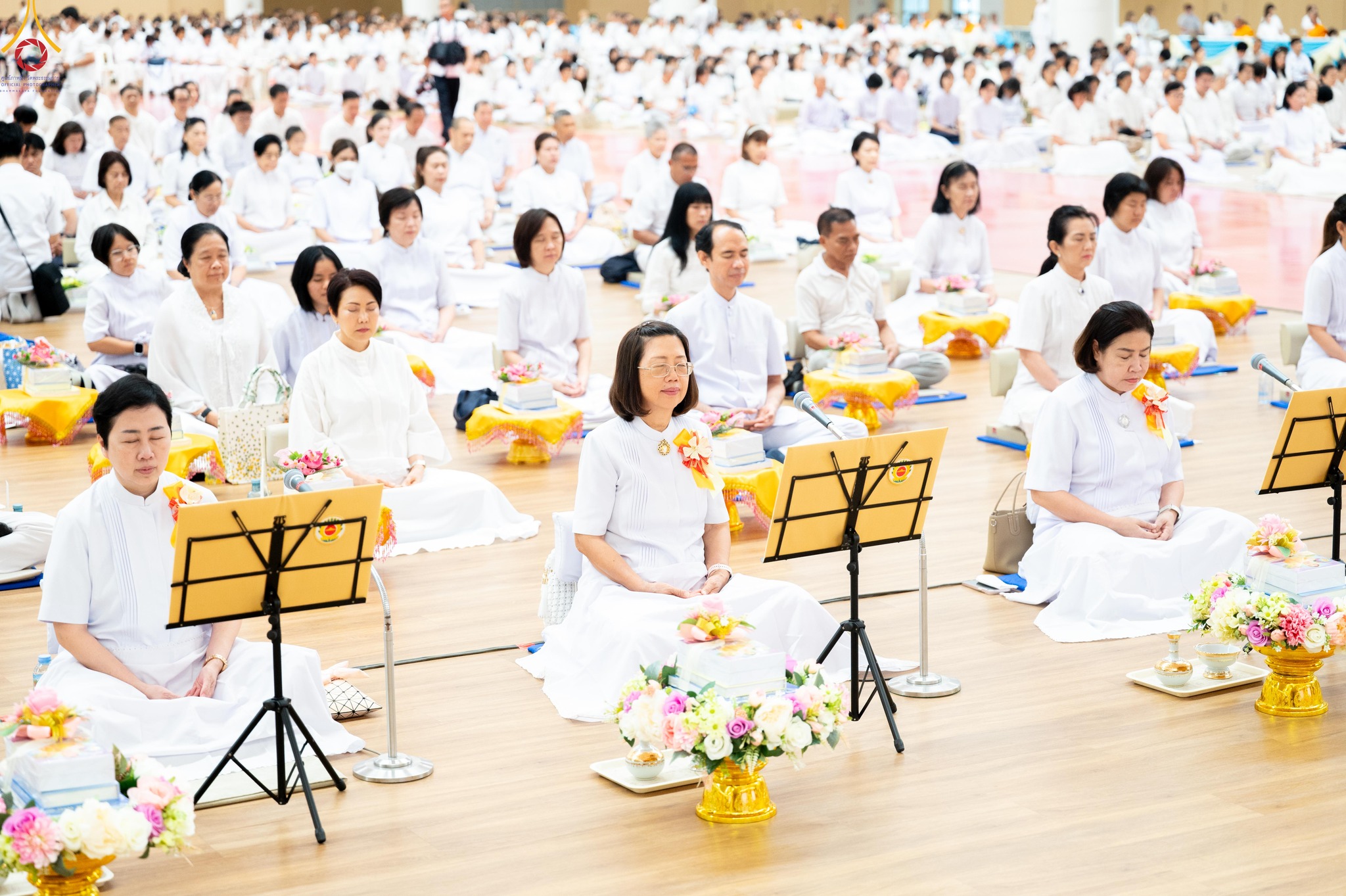 วัดพระธรรมกาย จัดพิธีร่วมบุญการศึกษาพระภิกษุ-สามเณร