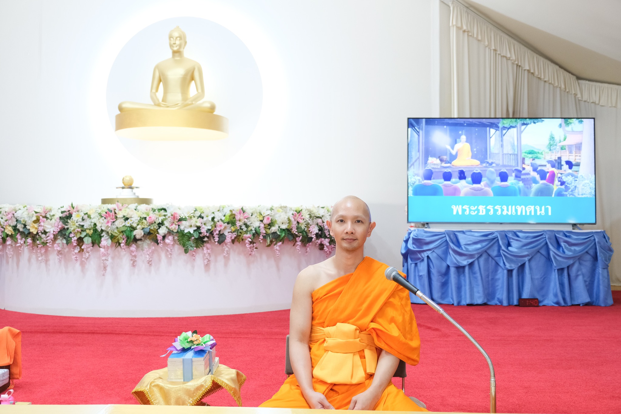 วัดพระธรรมกายเท็กซัส จัดงานบุญวันอาทิตย์