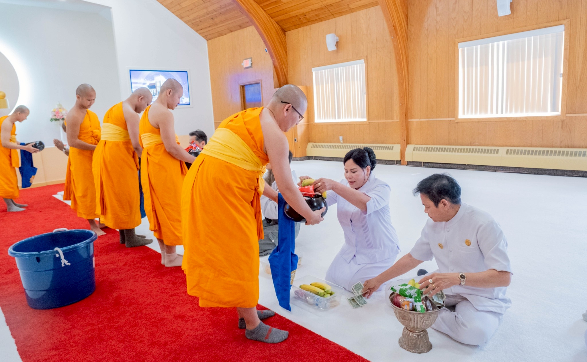 วัดพระธรรมกายมินเนโซตา จัดงานบุญวันอาทิตย์