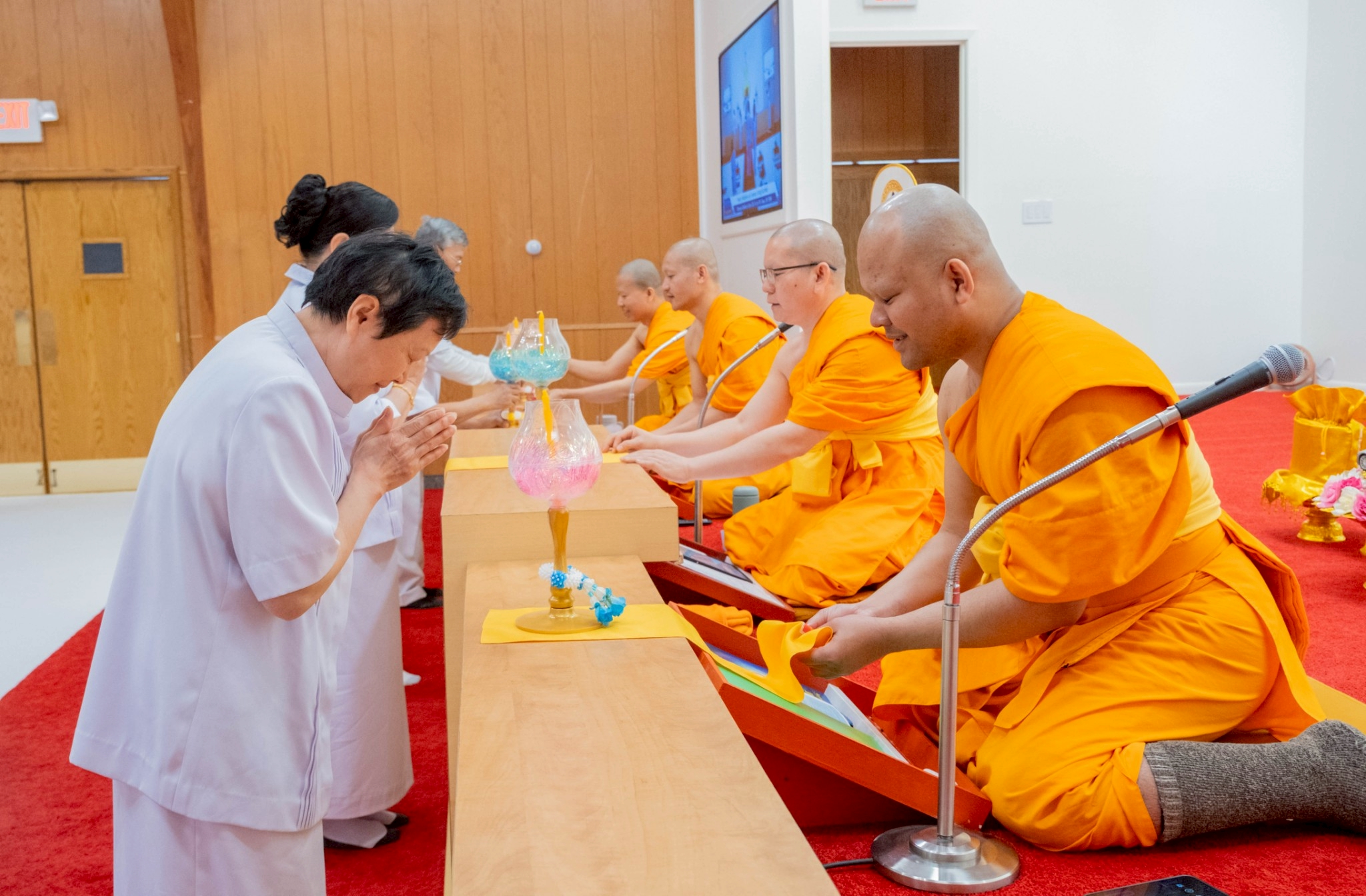 วัดพระธรรมกายมินเนโซตา จัดงานบุญวันอาทิตย์