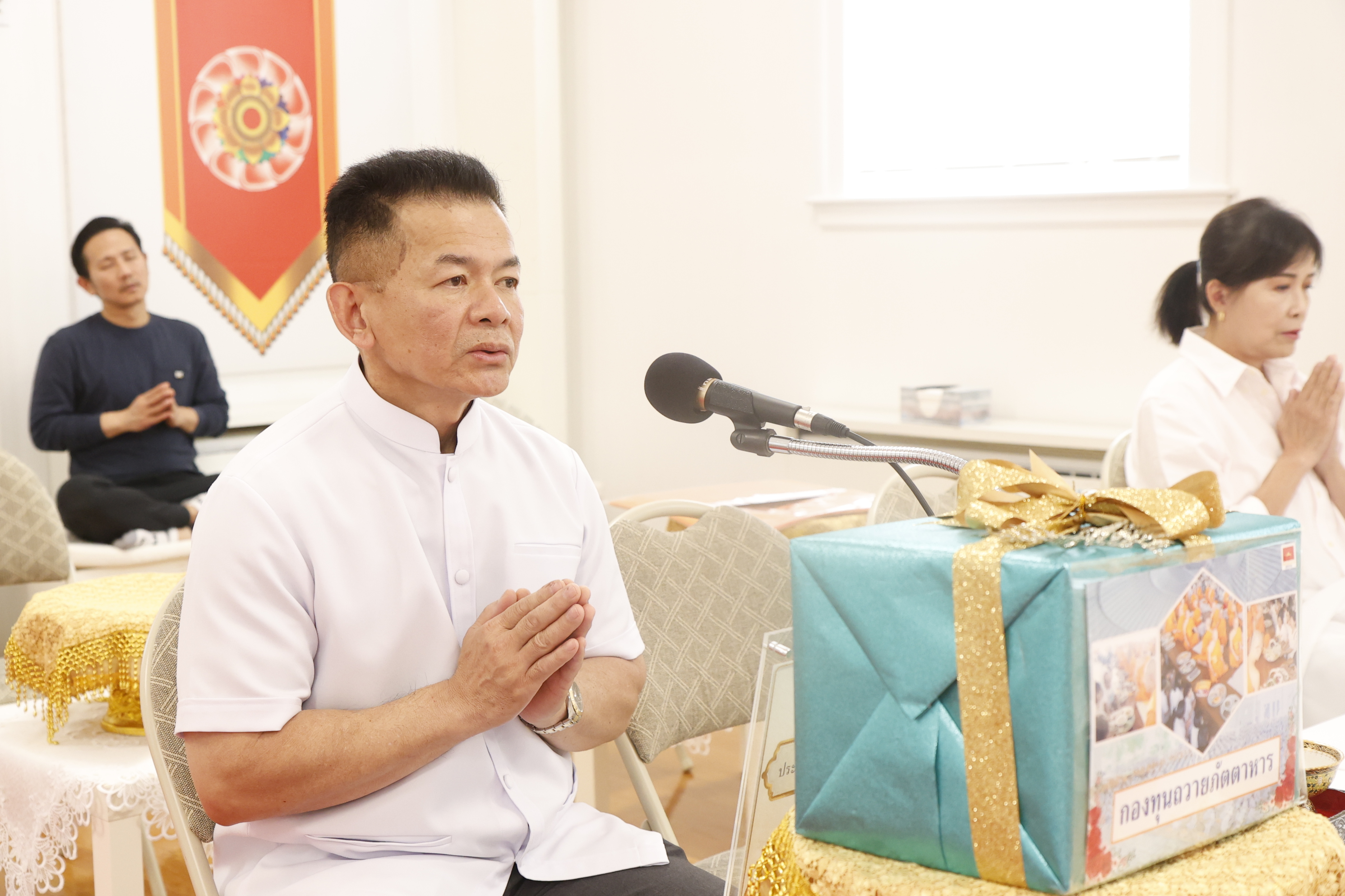 วัดพระธรรมกายบอสตัน จัดกิจกรรมงานบุญวันอาทิตย์