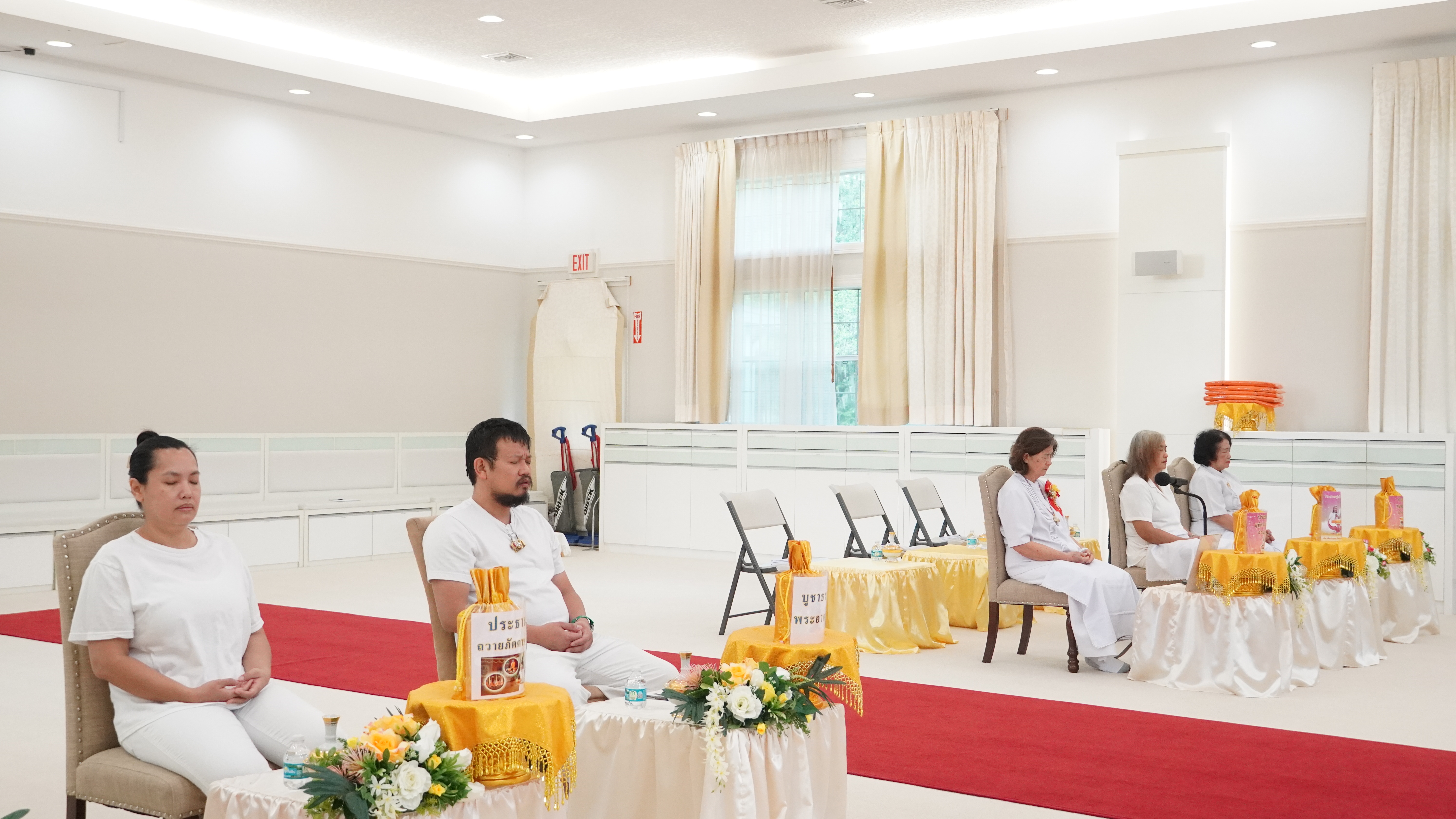 วัดพระธรรมกายฟลอริดา จัดงานบุญวันอาทิตย์