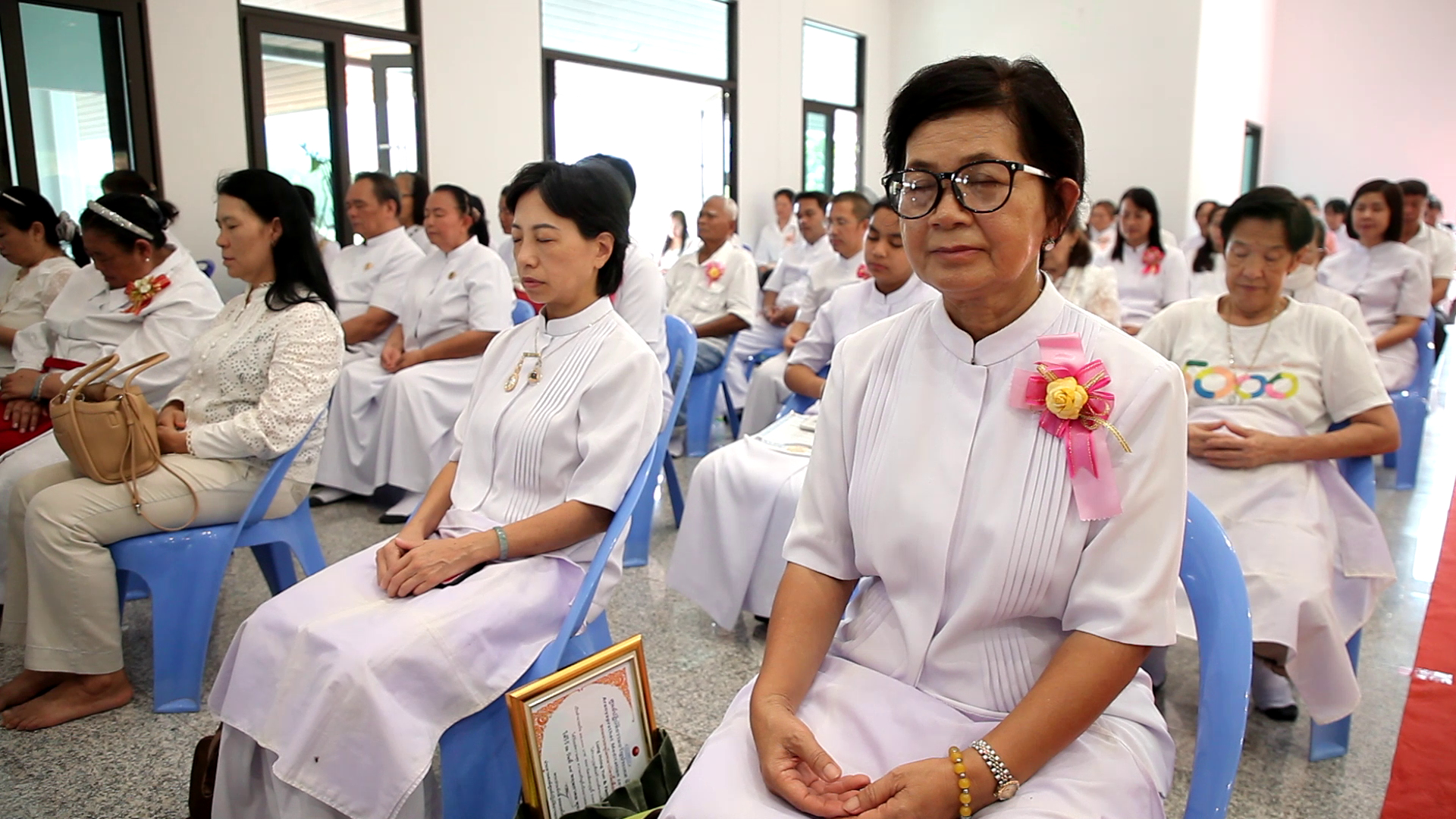 พิธีทอดผ้าป่าผลไม้ ณ ศูนย์อบรมเยาวชนเขาชะเมาแดนธรรมระยอง
