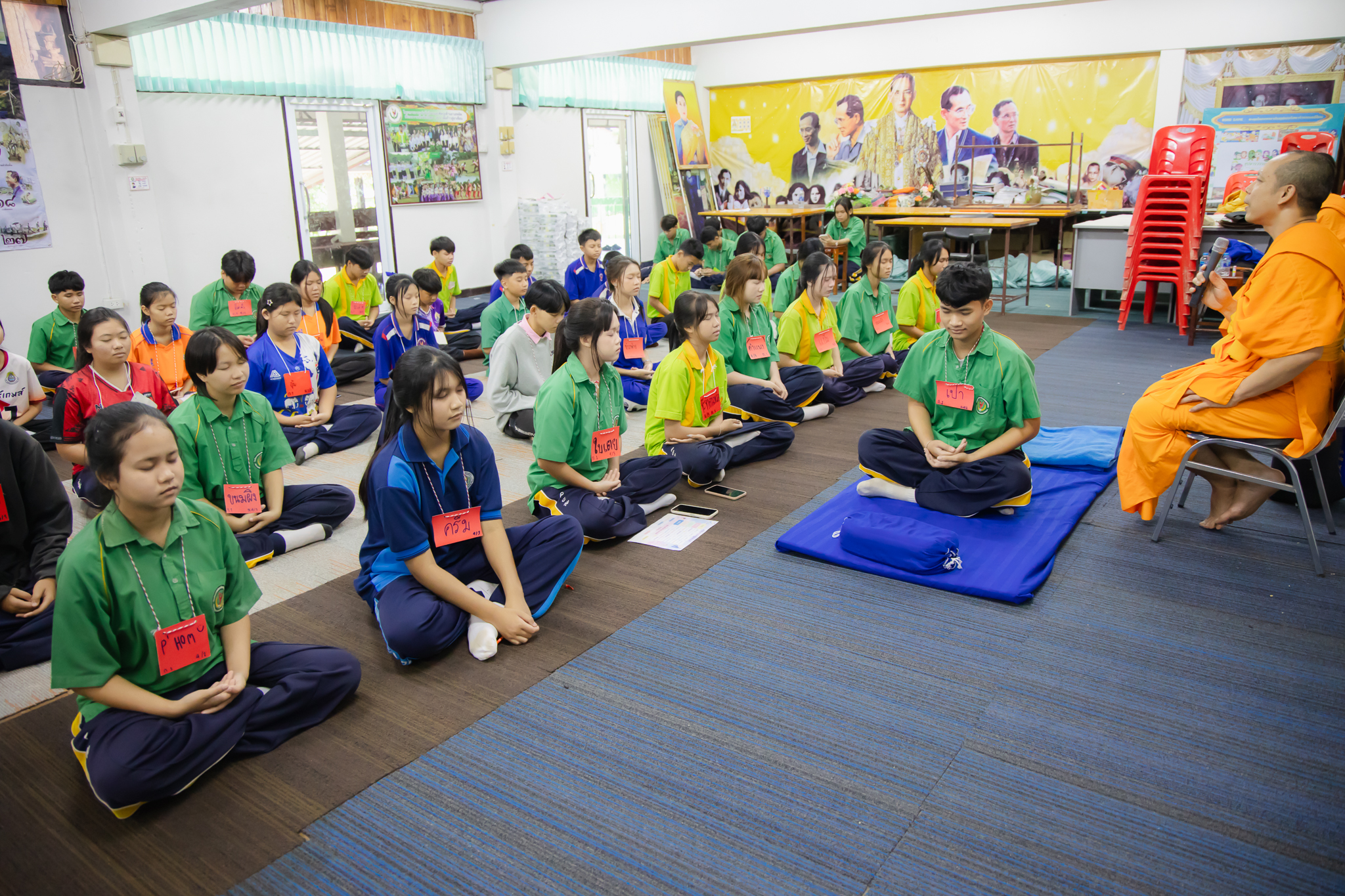 โรงเรียนปากชมวิทยา ร่วมกับ เทศบาลตำบลปากชม จัดโครงการ "ค่ายรวมใจ หัวใจใฝ่ธรรม คนดีศรีปากชม"