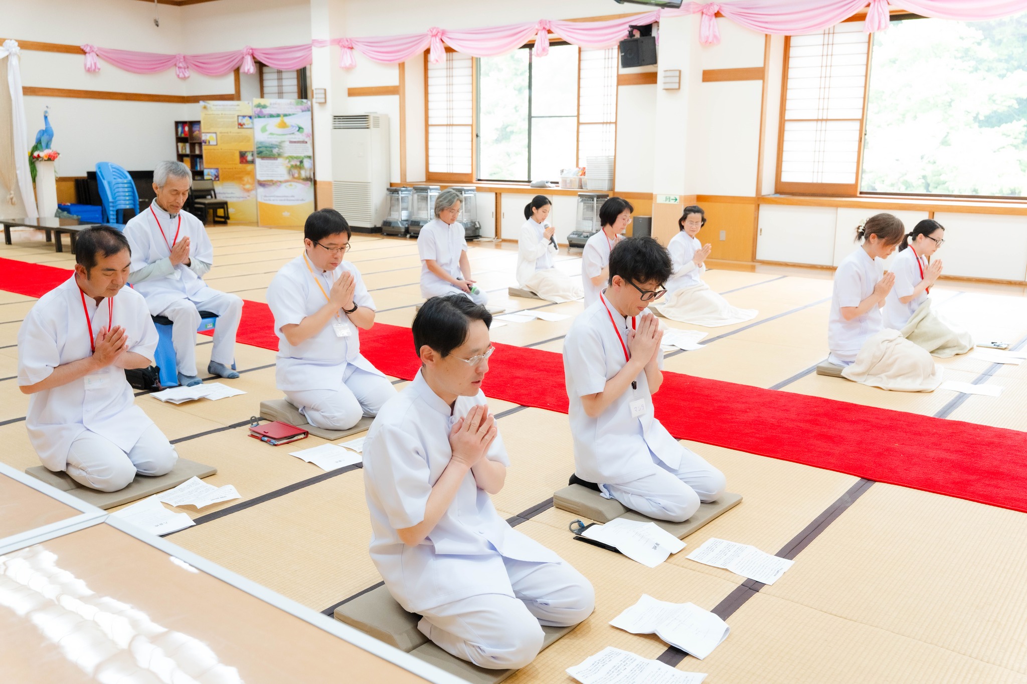 วัดป่าธรรมกายนานาชาติโทชิหงิ และวัดพระธรรมกายโทชิหงิ จัดพิธีบวชอุบาสกแก้ว-อุบาสิกาแก้ว