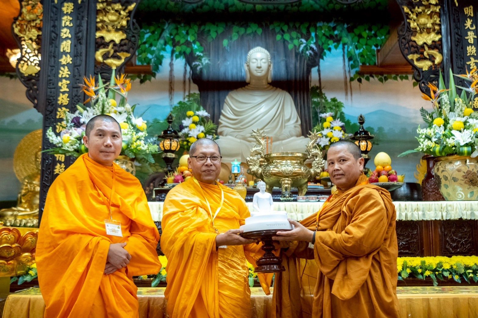 สหพันธ์พระพุทธศาสนาแห่งออสเตรเลีย ร่วมกับภาคีเครือข่าย จัดพิธีเฉลิมฉลองวันวิสาขบูชาสากล ณ วัดมินกวาง