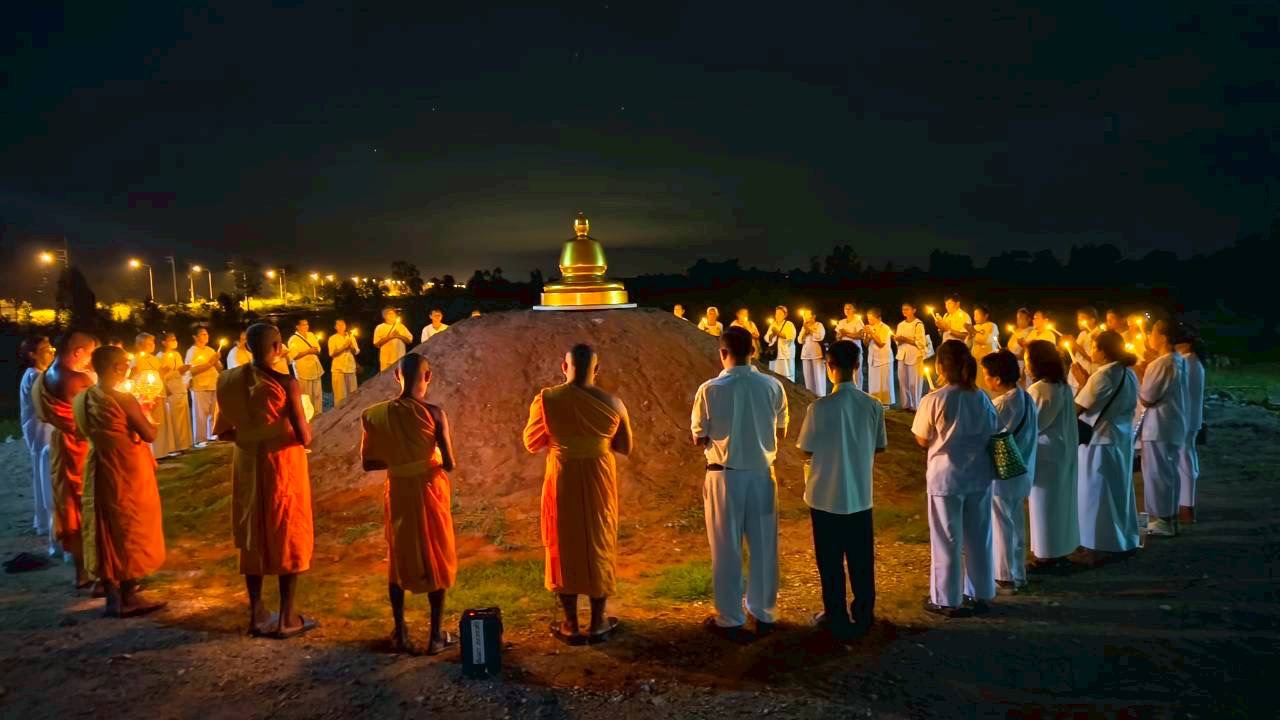 ศูนย์ส่งเสริมศีลธรรมจังหวัดนครสวรรค์ จัดปฏิบัติธรรมโครงการปฏิบัติธรรมธุดงค์แก้ว หยุดใจให้ใส ใจเป็นสุข
