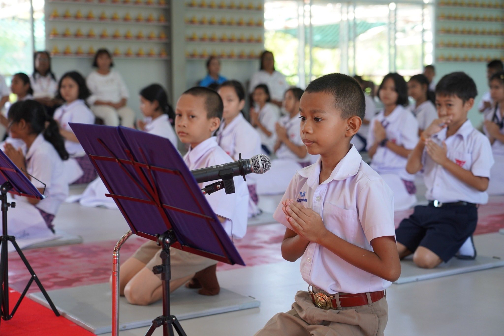 ศูนย์อบรมเยาวชนเมืองนราธิวาส จัดโครงการค่ายพุทธรักษาน้อย รุ่นที่ 1
