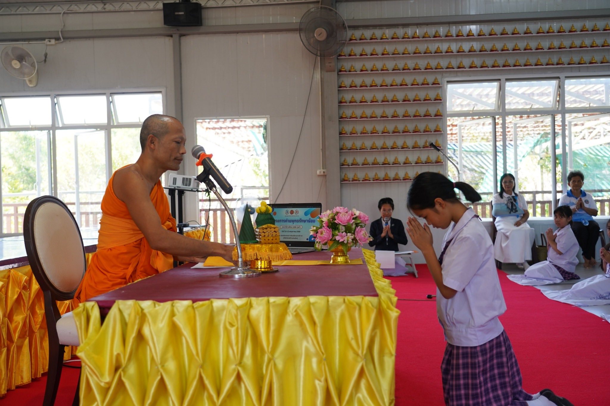 ศูนย์อบรมเยาวชนเมืองนราธิวาส จัดโครงการค่ายพุทธรักษาน้อย รุ่นที่ 1