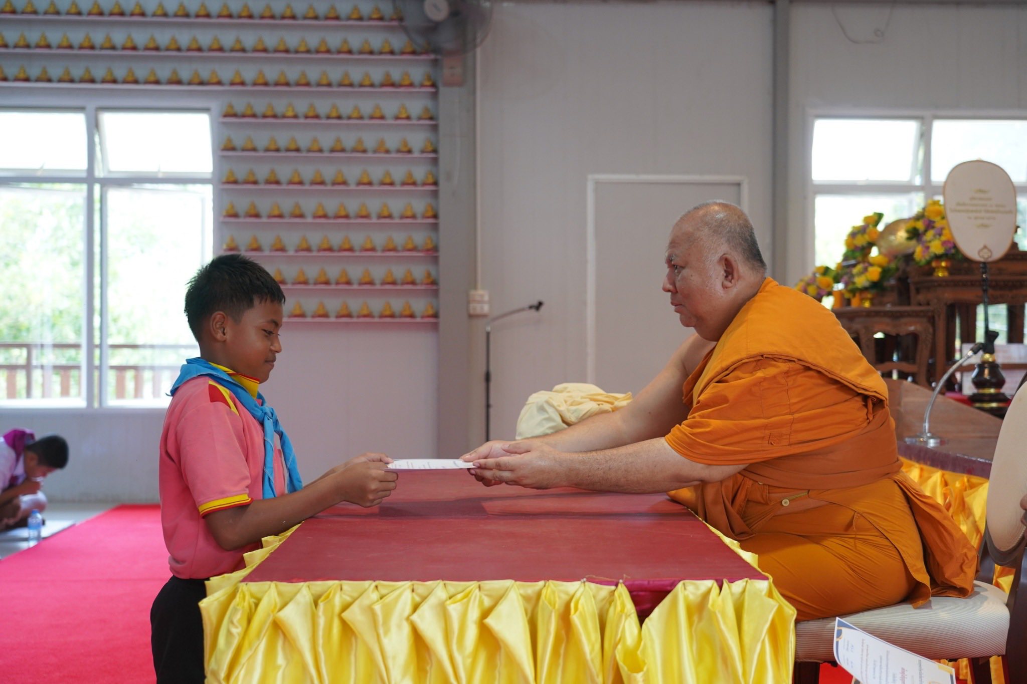 ศูนย์อบรมเยาวชนเมืองนราธิวาส จัดโครงการค่ายพุทธรักษาน้อย รุ่นที่ 1