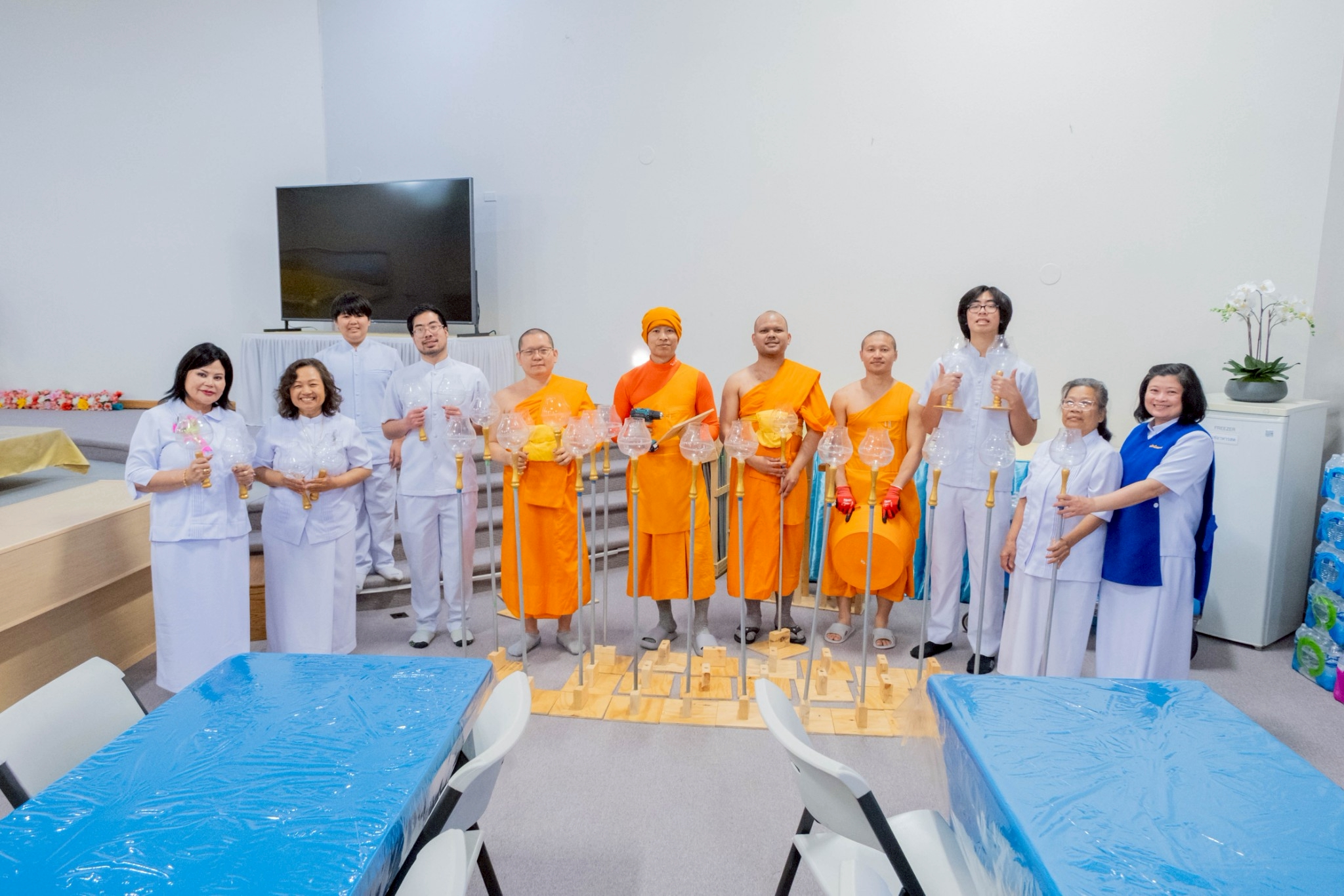 วัดพระธรรมกายมินเนโซตา จัดงานบุญวันอาทิตย์