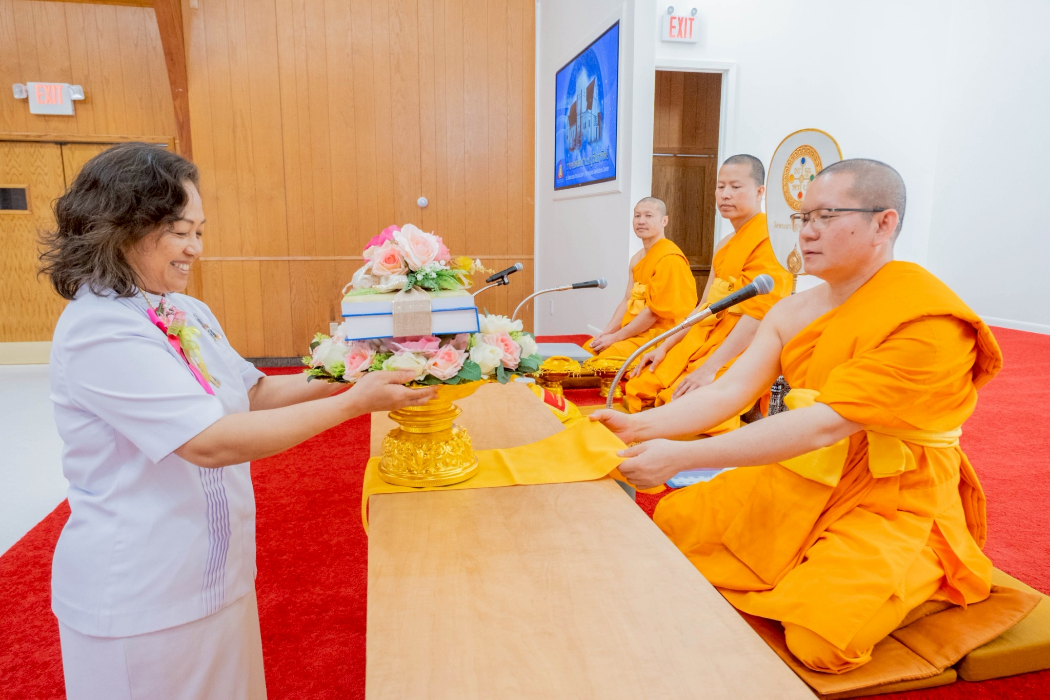 วัดพระธรรมกายมินเนโซตา จัดงานบุญวันอาทิตย์