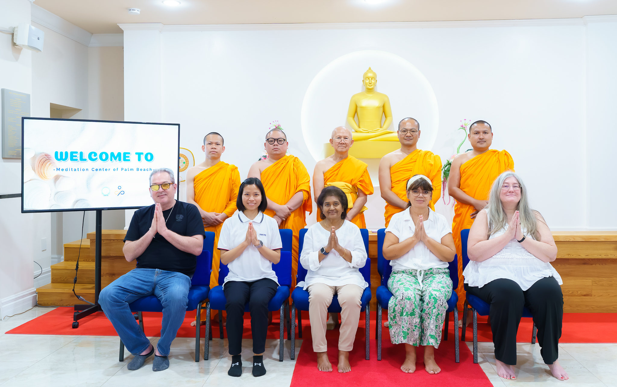 วัดพระธรรมกายปาล์มบีช จัดปฏิบัติธรรม “Mindful Relaxation”