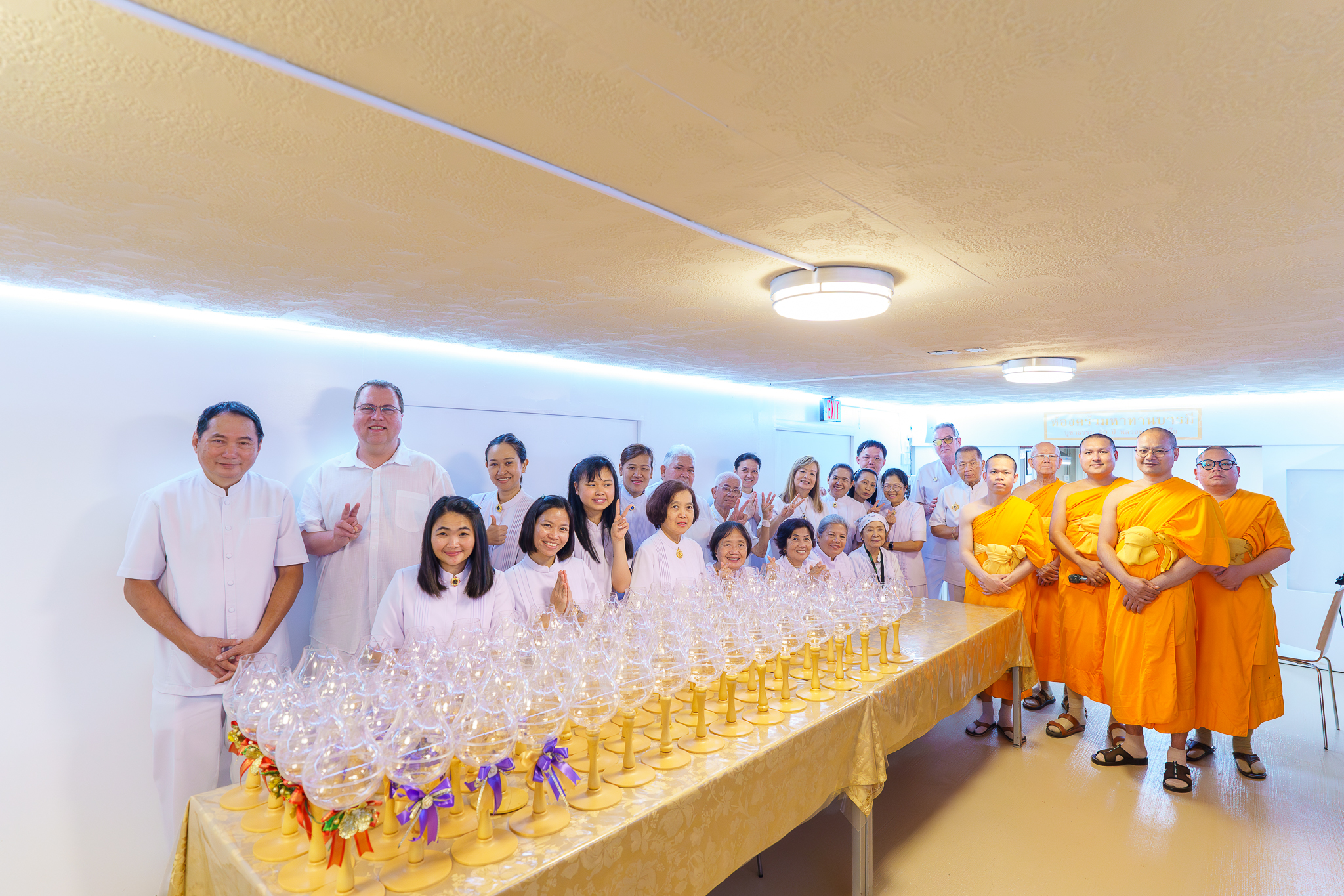 วัดพระธรรมกายปาล์มบีช จัดกิจกรรมงานบุญวันอาทิตย์