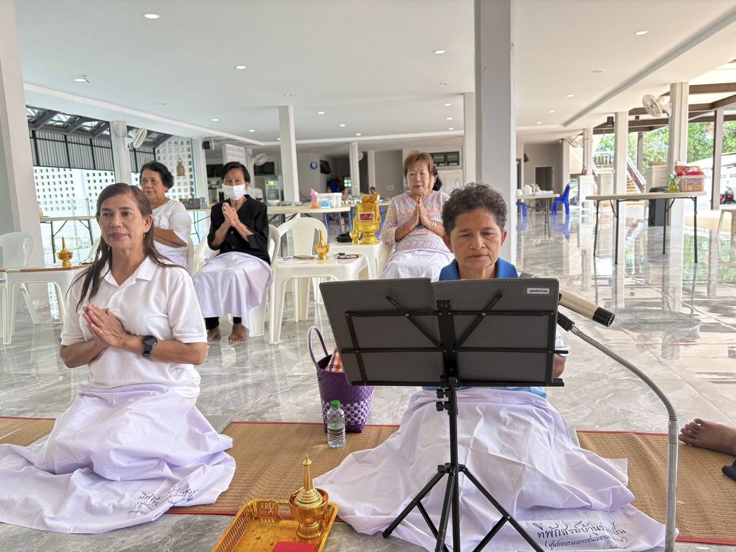 ที่พักสงฆ์บ้านร่มเย็น จัดพิธีบุพเปตพลี