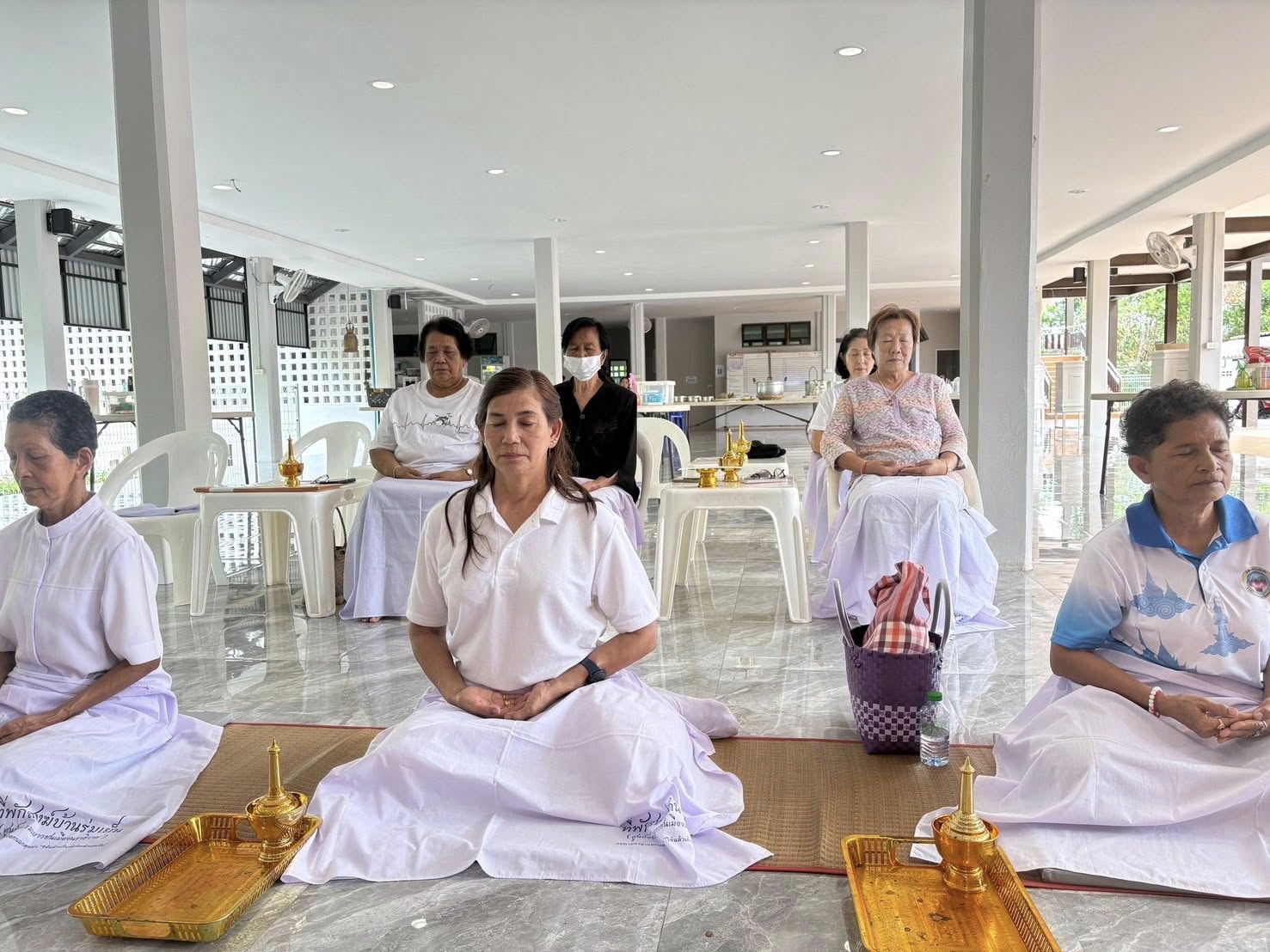 ที่พักสงฆ์บ้านร่มเย็น จัดพิธีบุพเปตพลี