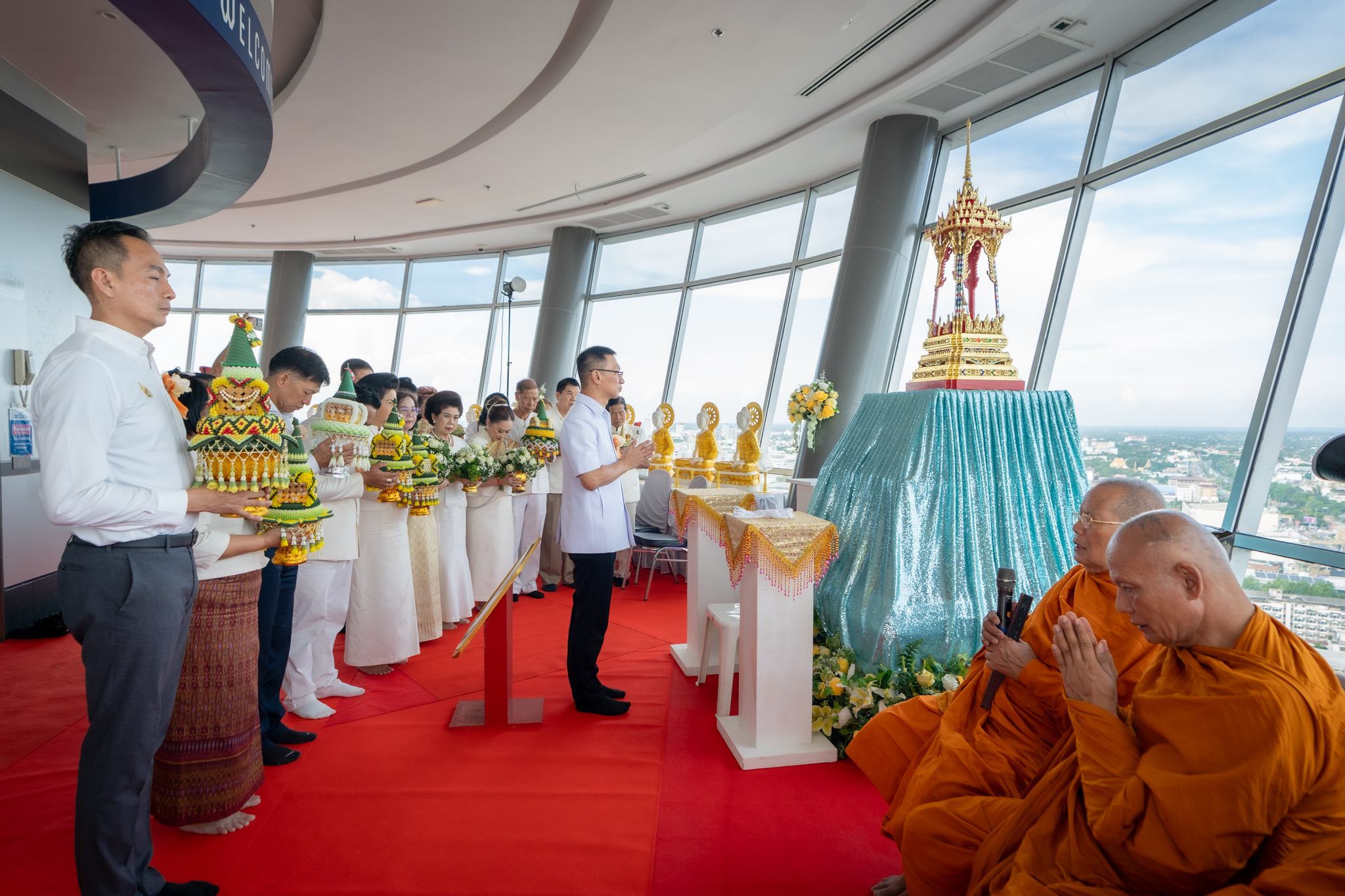 พิธีเปิดงานวิสาขบูชา ณ ศูนย์การค้าเทอร์มินอล 21 โคราช