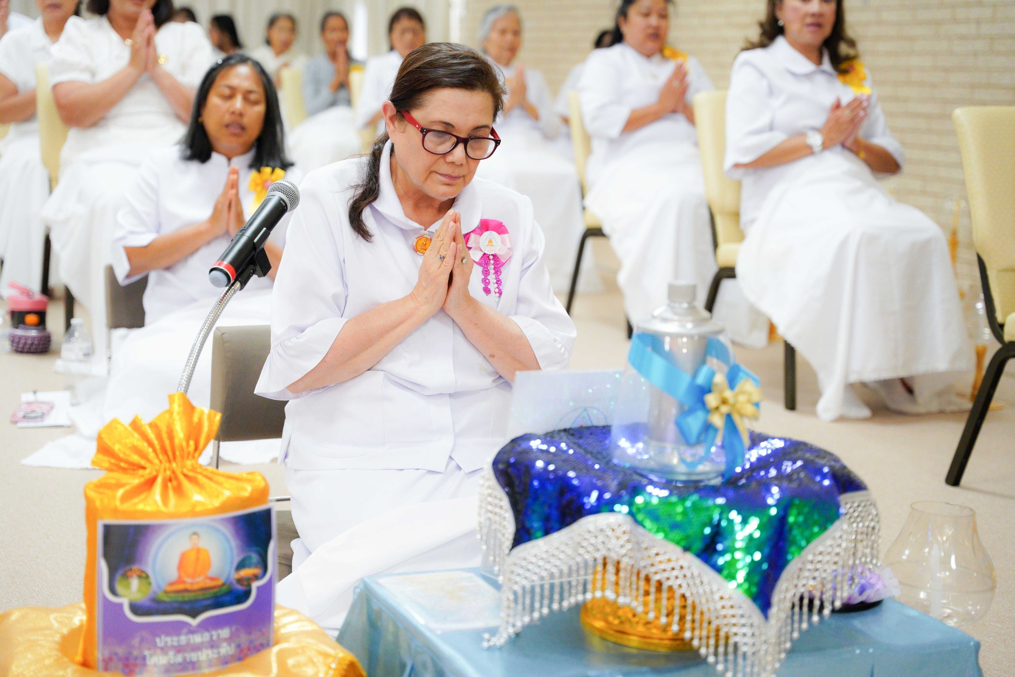 วัดพระธรรมกายเท็กซัส จัดงานบุญวันวิสาขบูชา