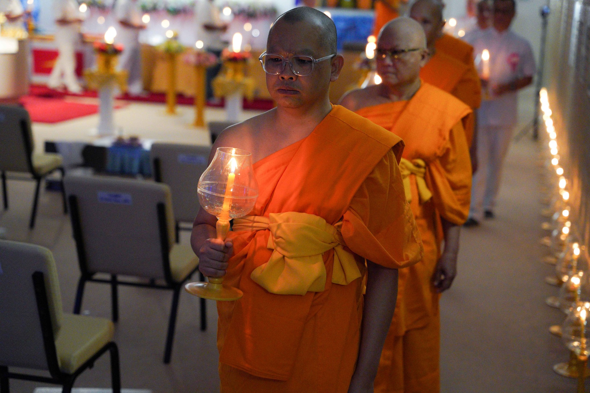 วัดพระธรรมกายเท็กซัส จัดงานบุญวันวิสาขบูชา