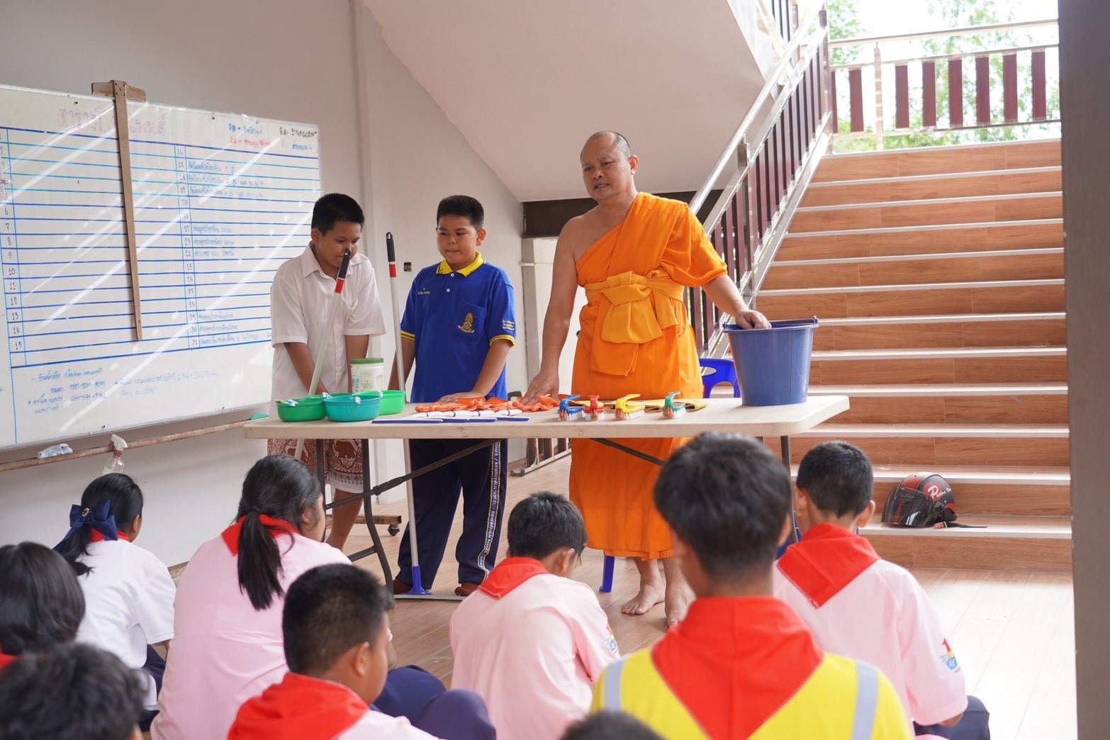 ชมรมพุทธรักษาจังหวัดนราธิวาส จัดค่ายพุทธรักษาน้อย รุ่นที่ 2