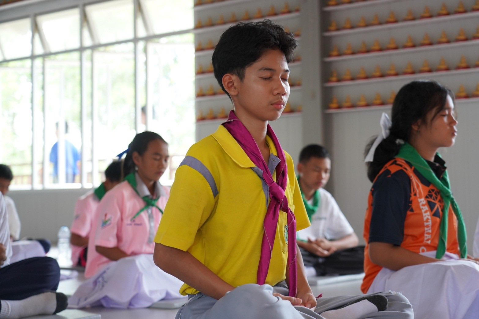 ชมรมพุทธรักษาจังหวัดนราธิวาส จัดค่ายพุทธรักษาน้อย รุ่นที่ 2