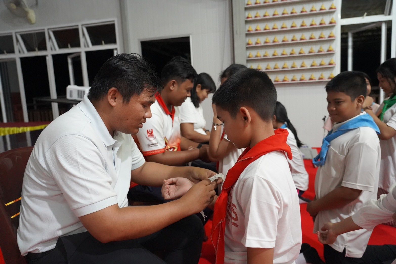 ชมรมพุทธรักษาจังหวัดนราธิวาส จัดค่ายพุทธรักษาน้อย รุ่นที่ 2