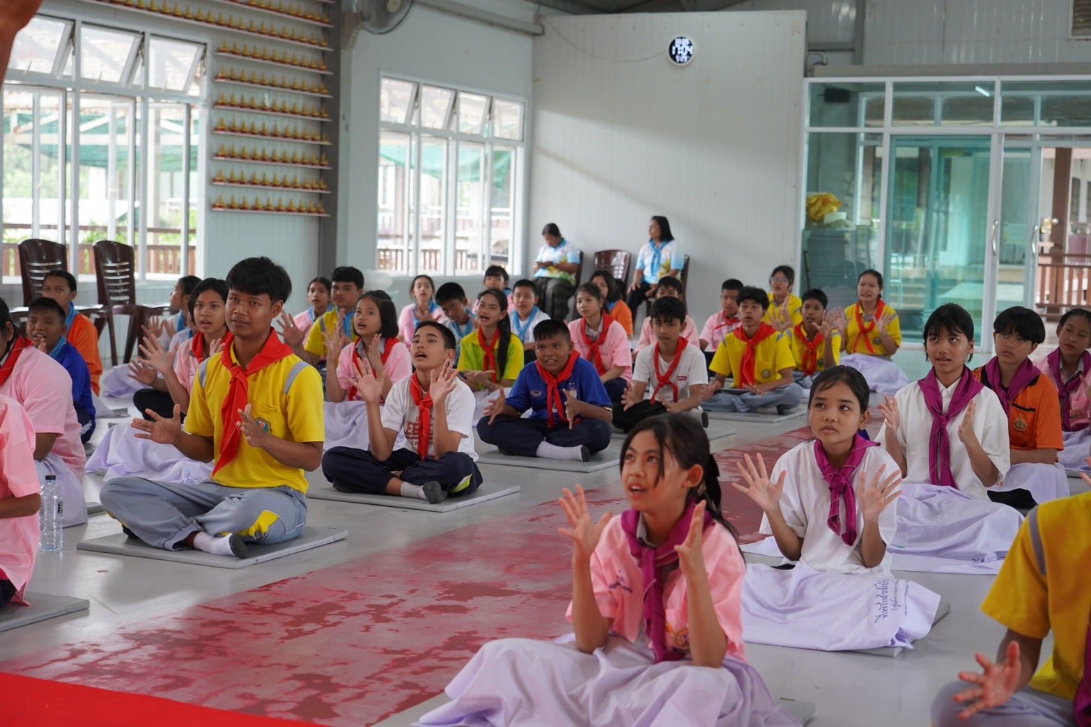ชมรมพุทธรักษาจังหวัดนราธิวาส จัดค่ายพุทธรักษาน้อย รุ่นที่ 2