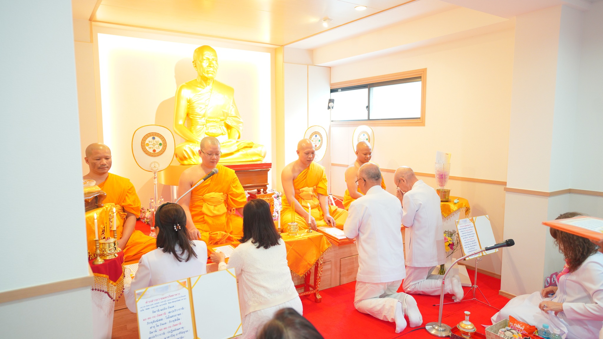 วัดพระธรรมกายโอซาก้า จัดงานบุญเนื่องในวันวิสาขบูชา