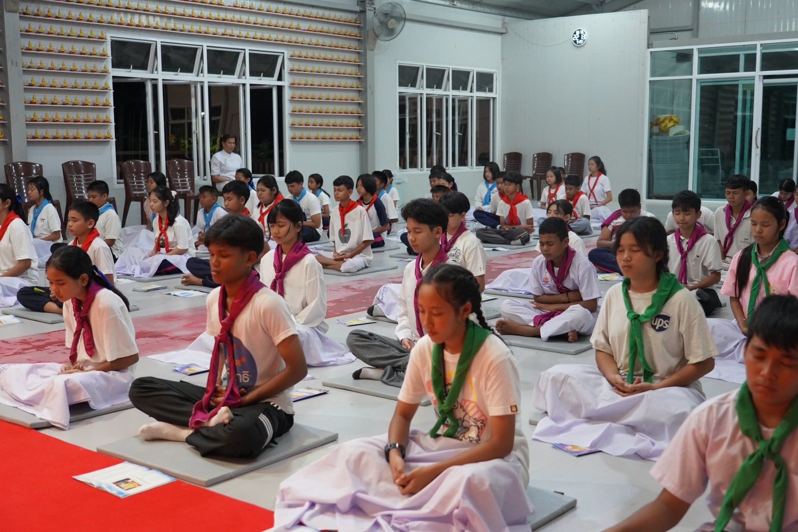 ชมรมพุทธรักษาจังหวัดนราธิวาส จัดค่ายพุทธรักษาน้อย รุ่นที่ 2 