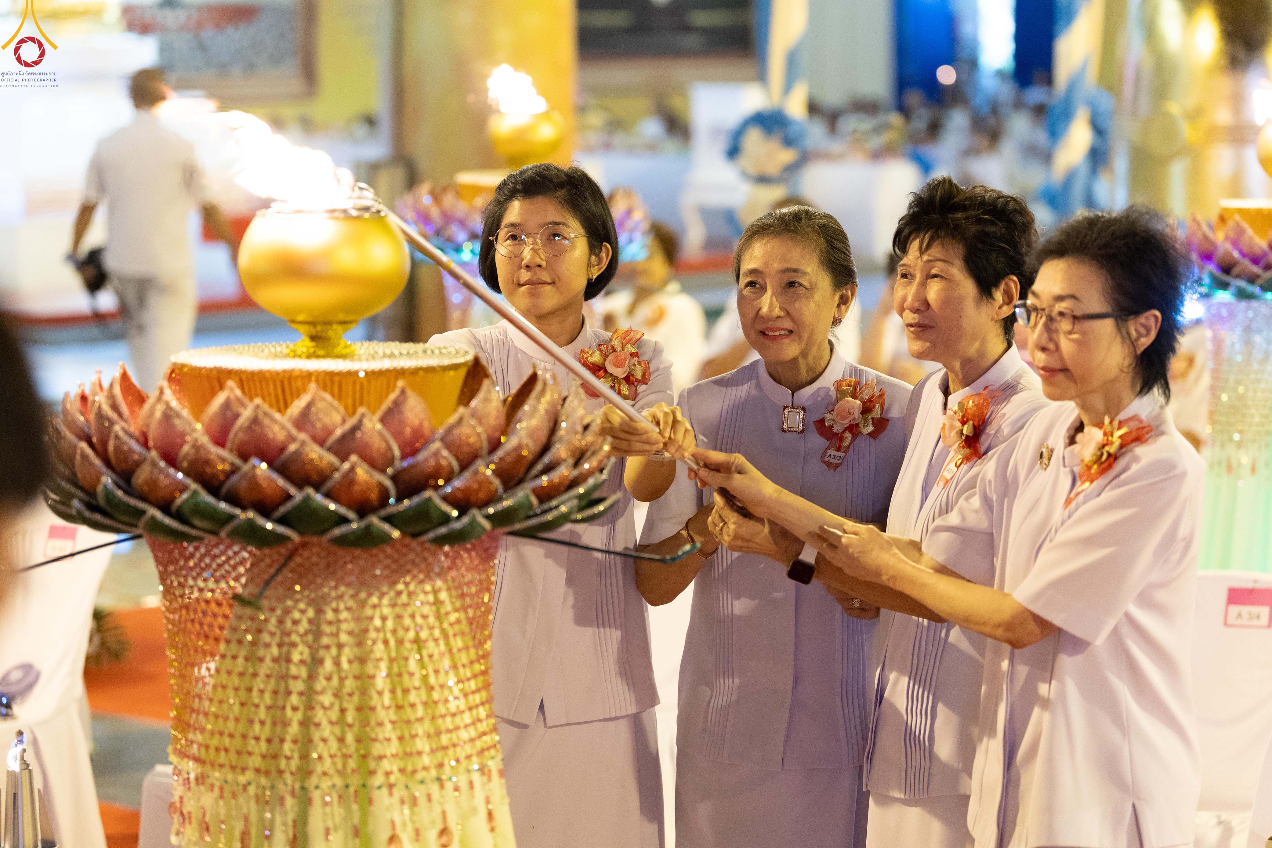 วัดพระธรรมกาย จัดงานบุญวันวิสาขบูชา