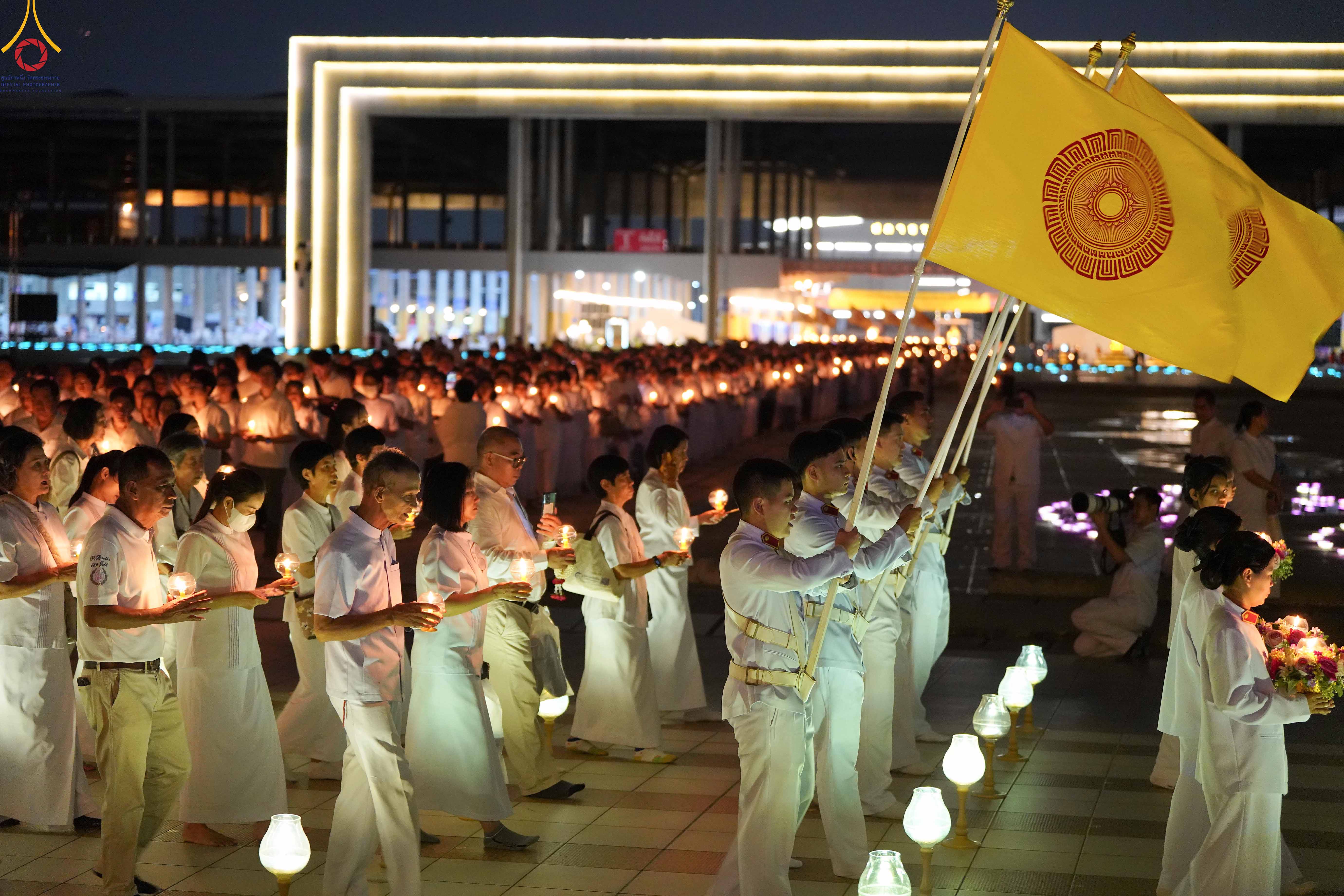 วัดพระธรรมกาย จัดงานบุญวันวิสาขบูชา