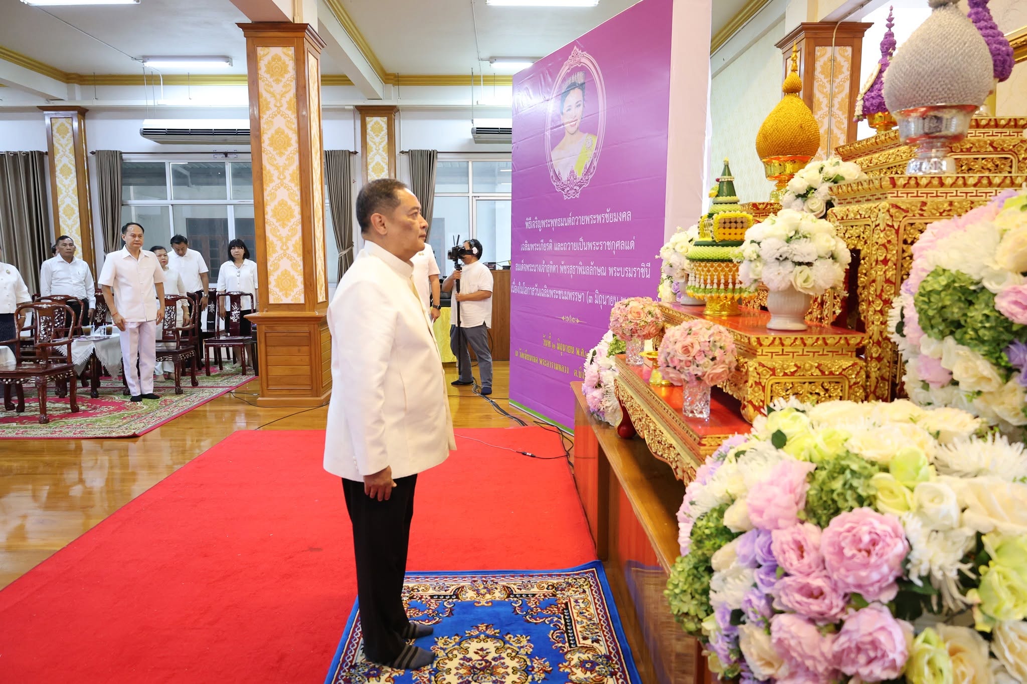 เครือข่าย โครงการวัด ประชา รัฐ สร้างสุข จัดพิธีเจริญพระพุทธมนต์ และ Big Cleaning Day เฉลิมพระเกียรติสมเด็จพระราชินี
