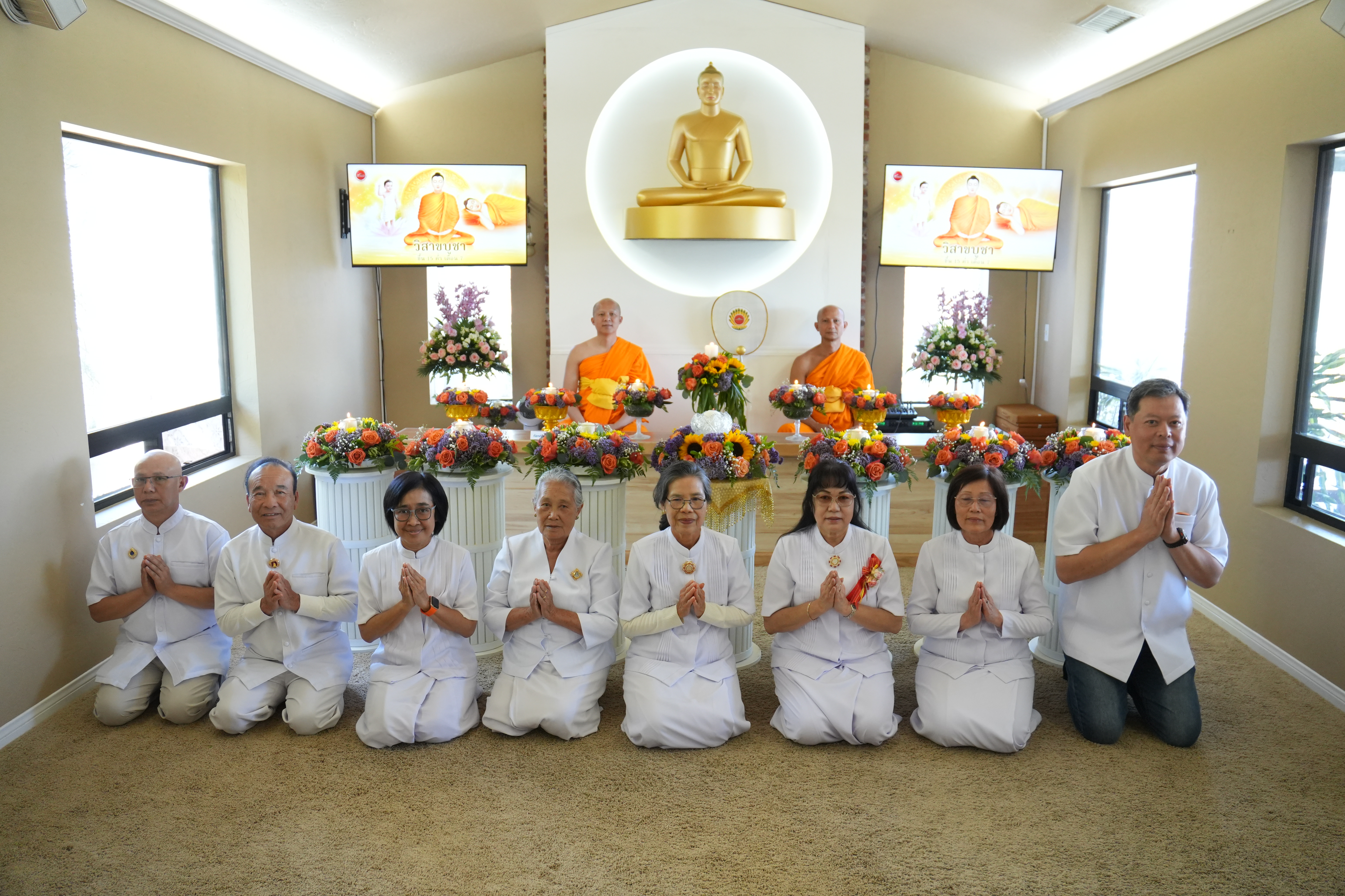วัดภาวนาซานดิเอโก จัดงานวันวิสาขบูชา