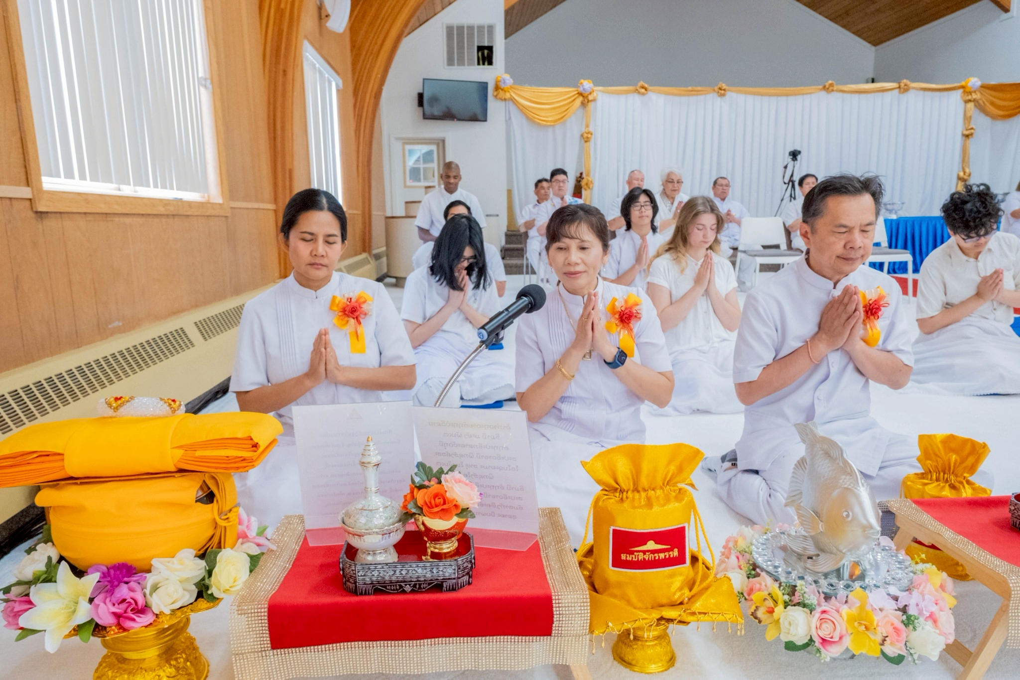 วัดพระธรรมกายมินเนโซตา จัดงานบุญวันวิสาขบูชา