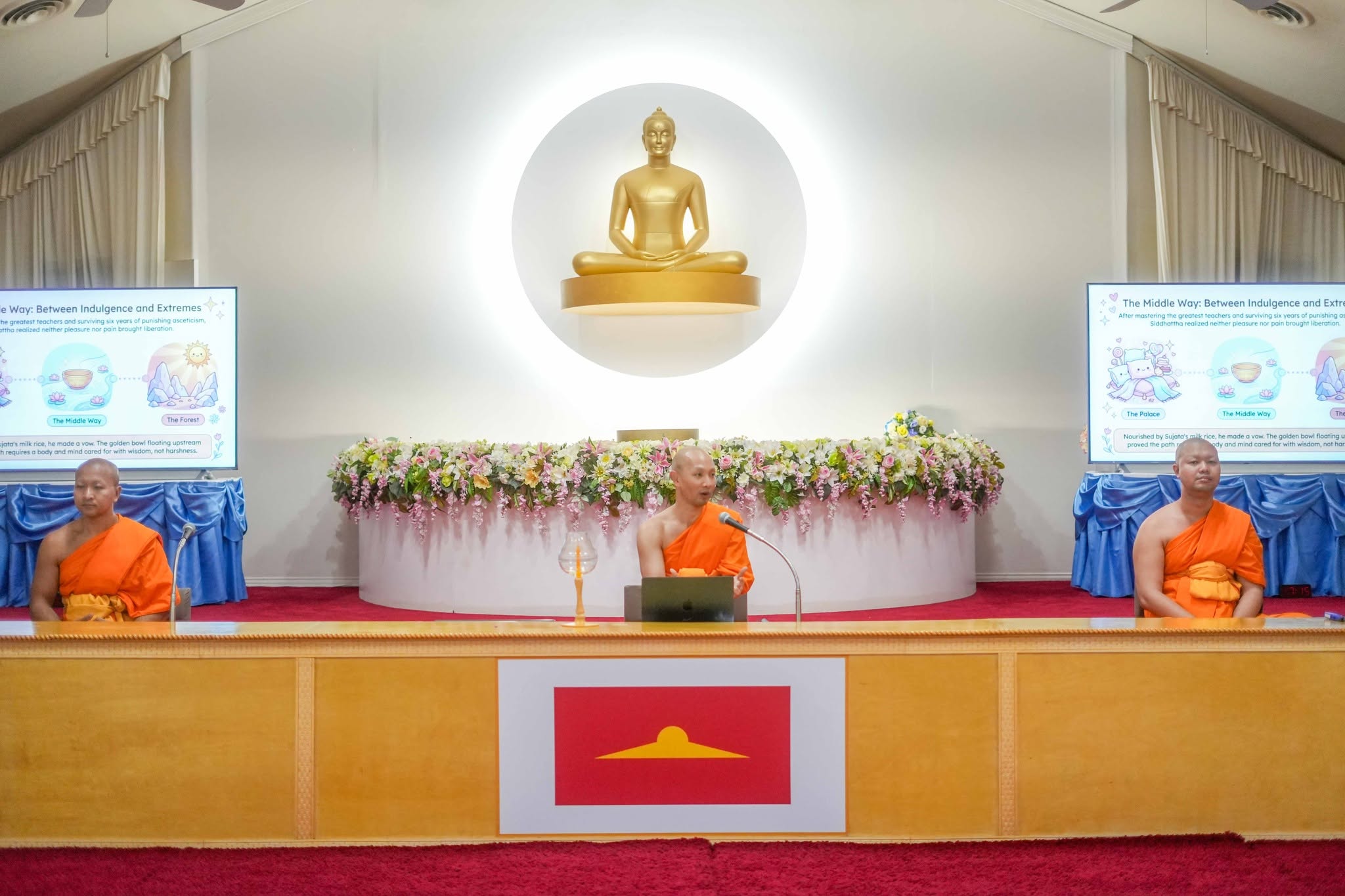 คลาสสมาธิวันวิสาขบูชา ณ วัดพระธรรมกายเท็กซัส