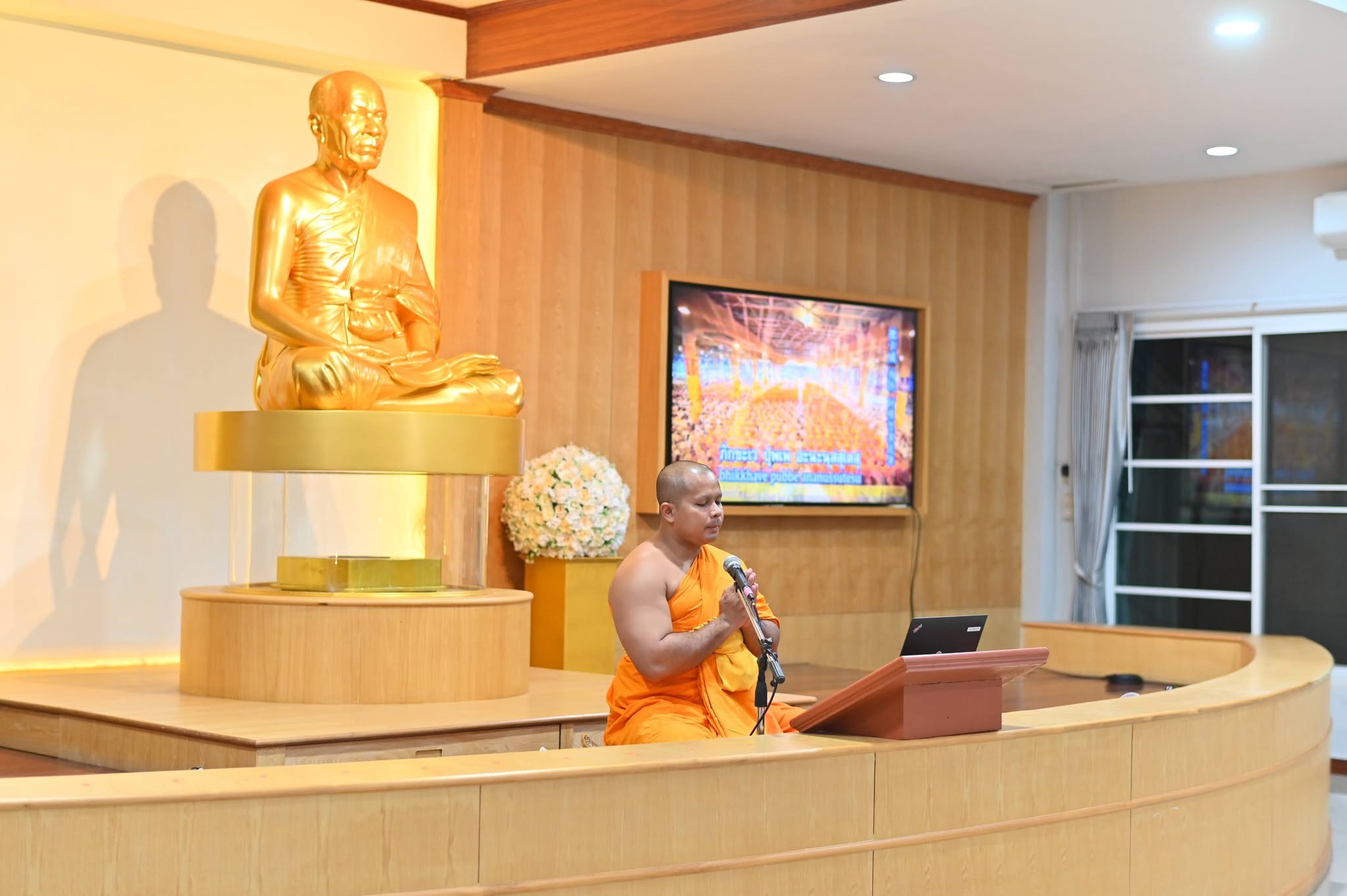 ศูนย์ปฏิบัติธรรมพนมสารคาม จัดกิจกรรมปฏิบัติธรรมประจำสัปดาห์