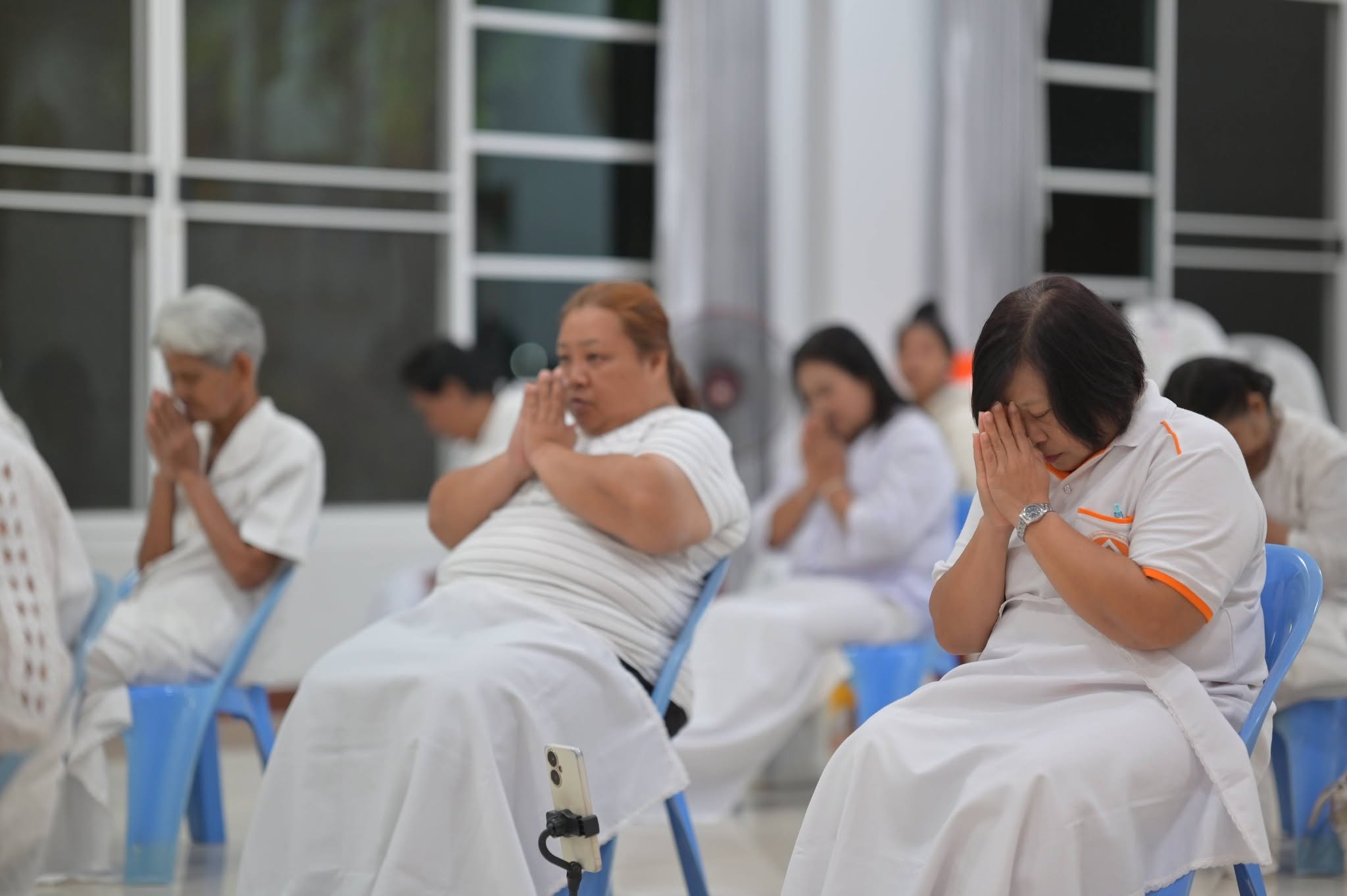 ศูนย์ปฏิบัติธรรมพนมสารคาม จัดกิจกรรมปฏิบัติธรรมประจำสัปดาห์