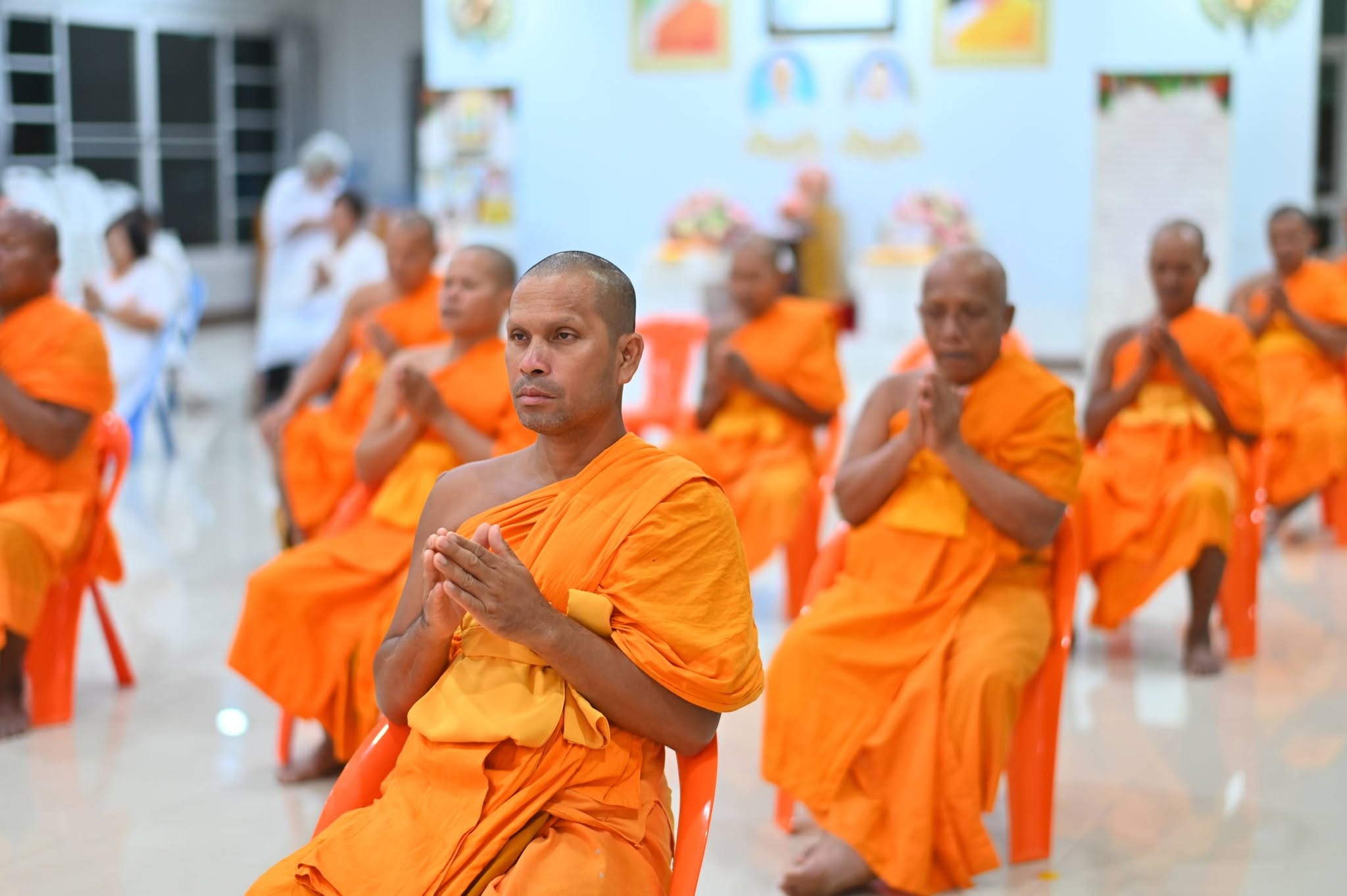 ศูนย์ปฏิบัติธรรมพนมสารคาม จัดกิจกรรมปฏิบัติธรรมประจำสัปดาห์