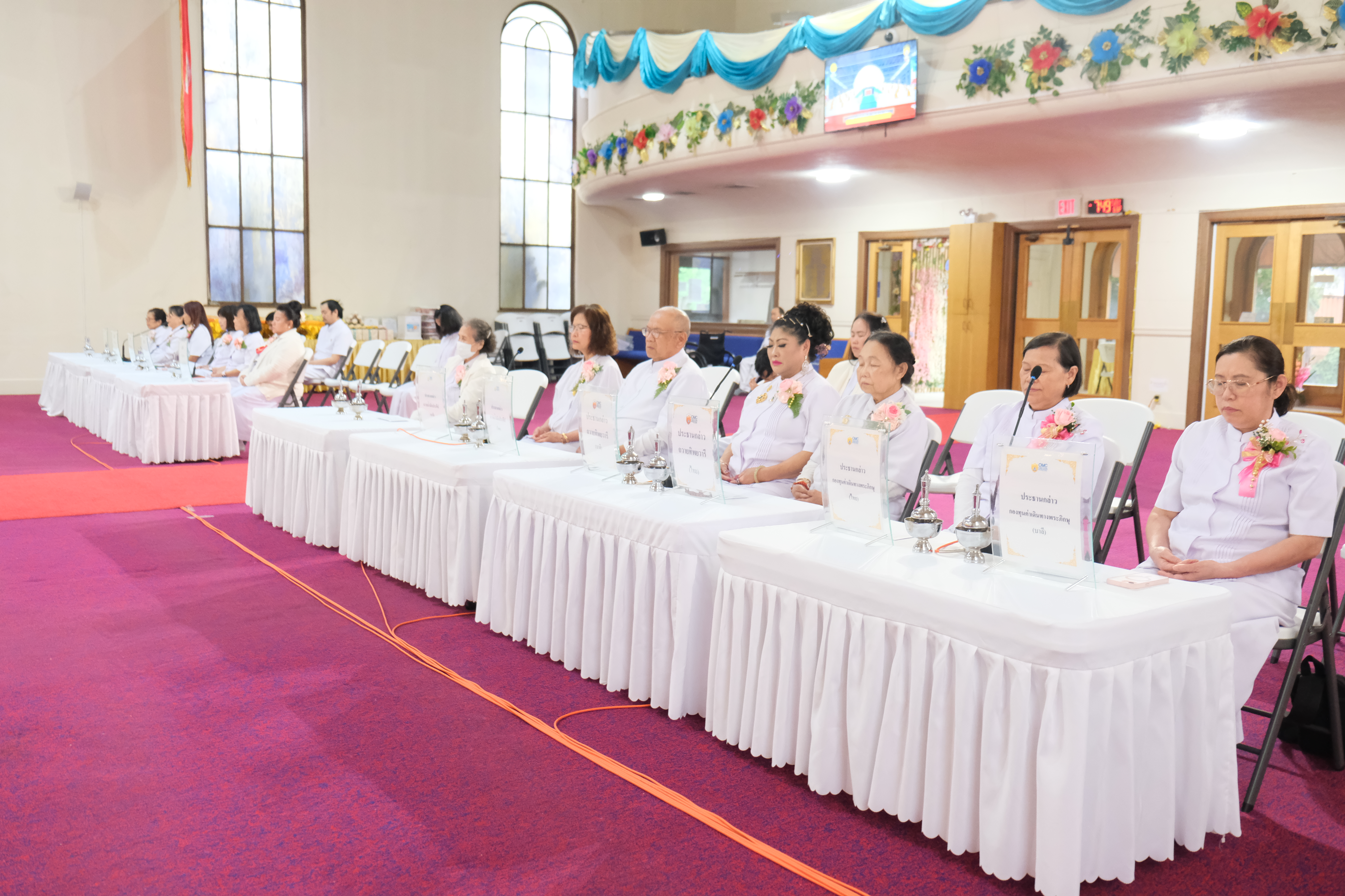 วัดพระธรรมกายออเรกอน จัดงานบุญบูชาข้าวพระ