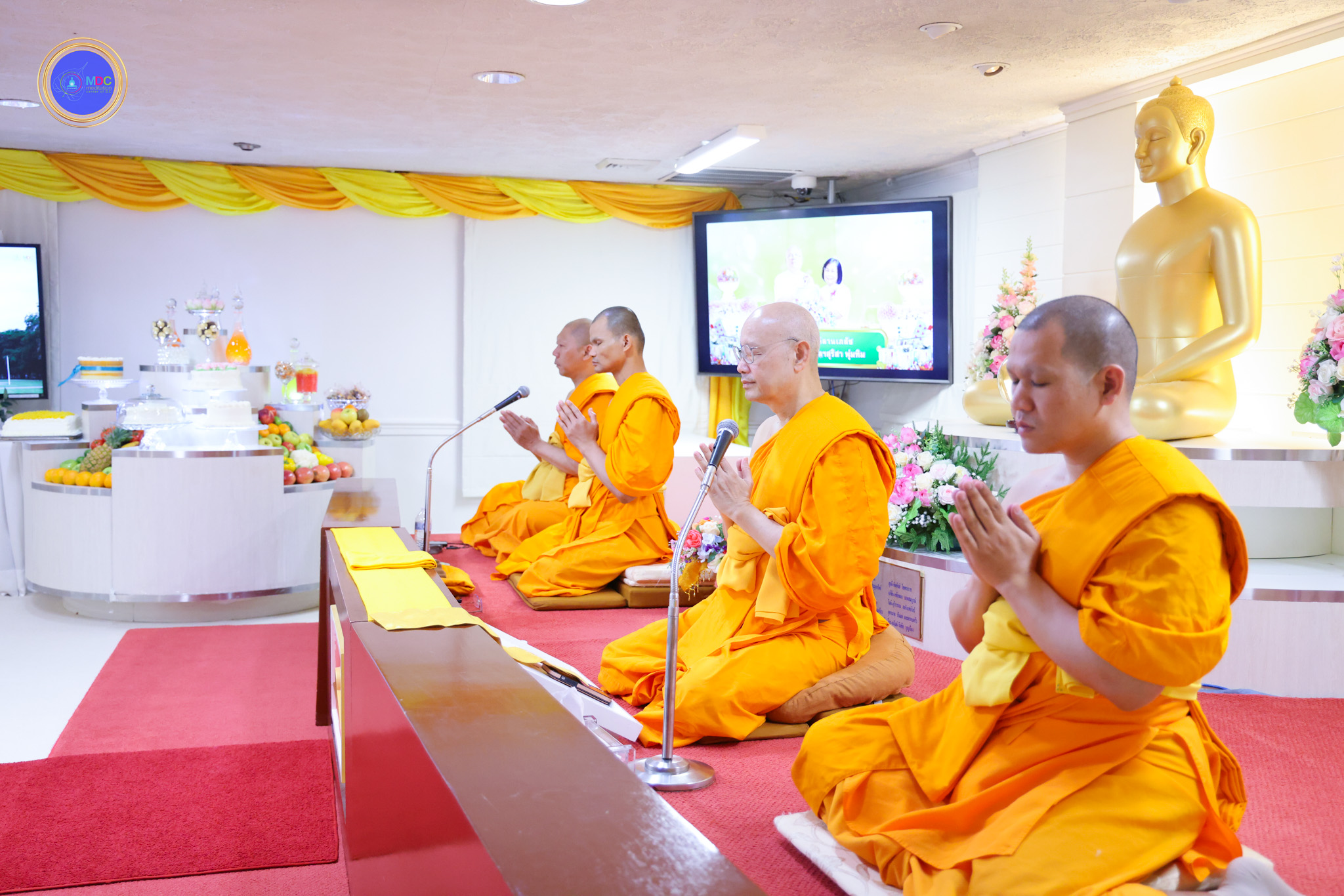 วัดพระธรรมกายดีซี จัดงานบุญบูชาข้าวพระ