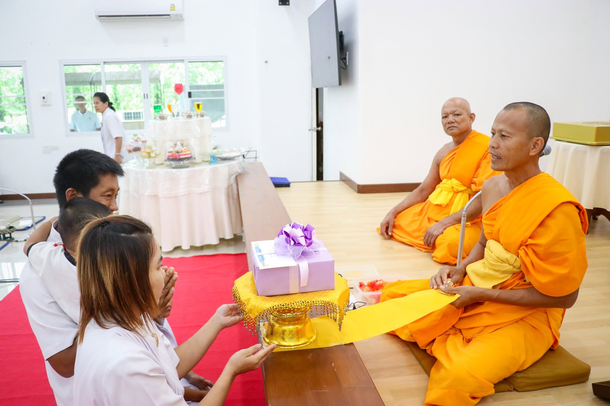 ธุดงคสถานพิษณุโลก จัดงานบุญบูชาข้าวพระ