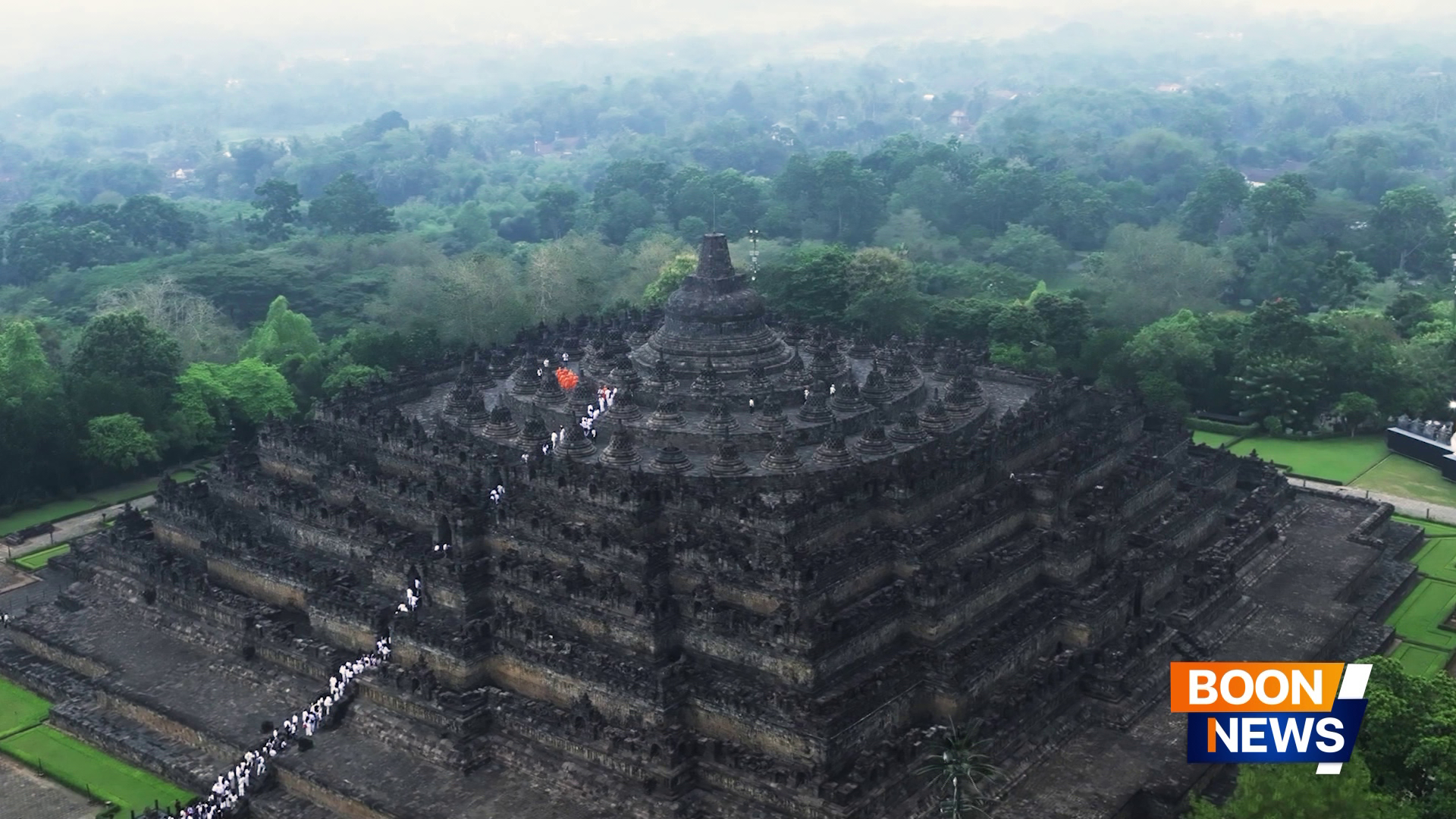 วันวิสาขบูชาโลก ณ พระมหาเจดีย์บุโรพุทโธ ประเทศอินโดนีเซีย