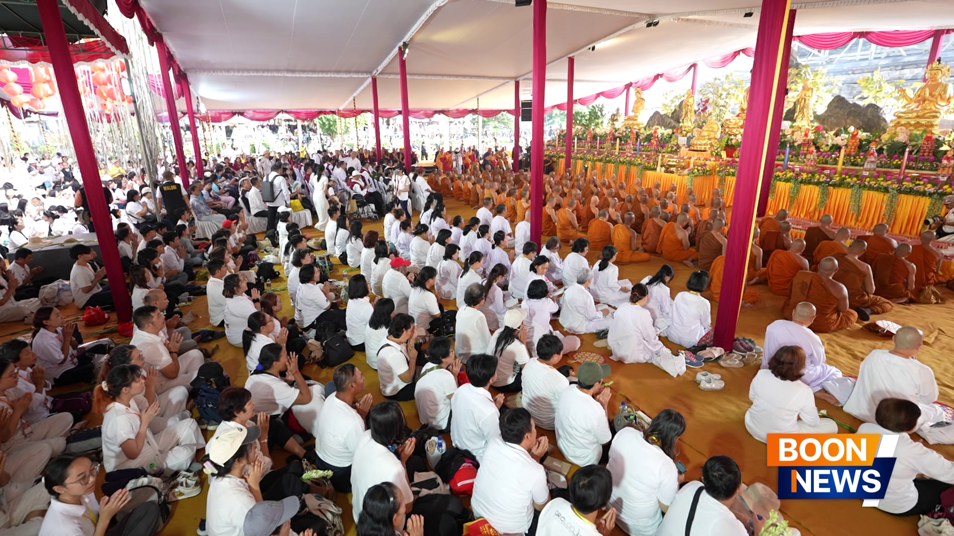 วันวิสาขบูชาโลก ณ พระมหาเจดีย์บุโรพุทโธ ประเทศอินโดนีเซีย