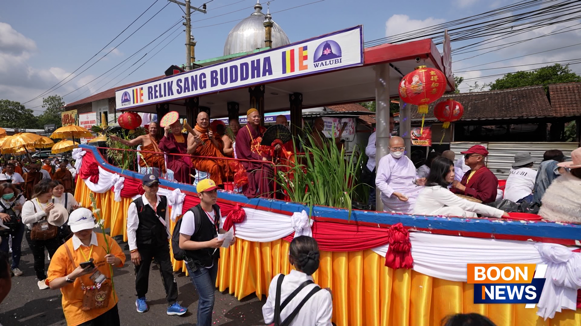 วันวิสาขบูชาโลก ณ พระมหาเจดีย์บุโรพุทโธ ประเทศอินโดนีเซีย