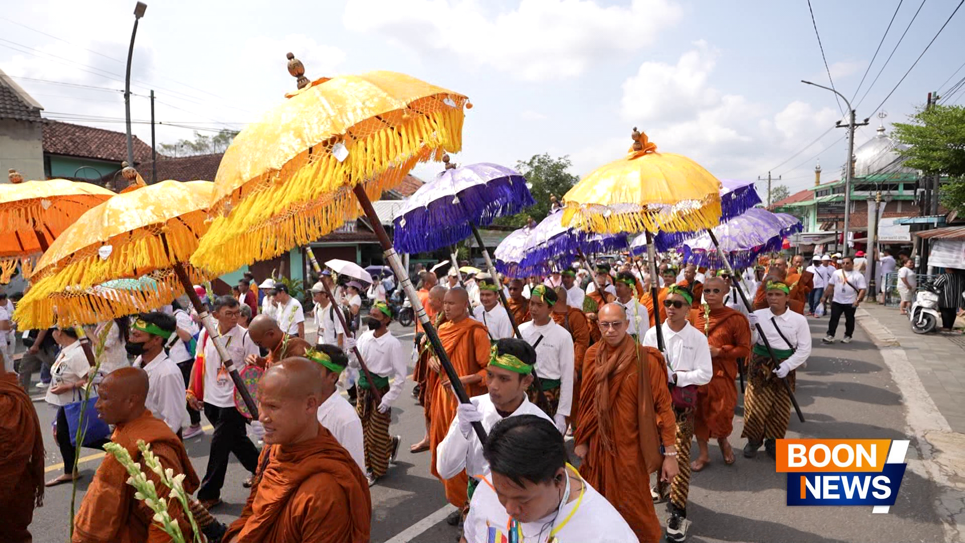 วันวิสาขบูชาโลก ณ พระมหาเจดีย์บุโรพุทโธ ประเทศอินโดนีเซีย