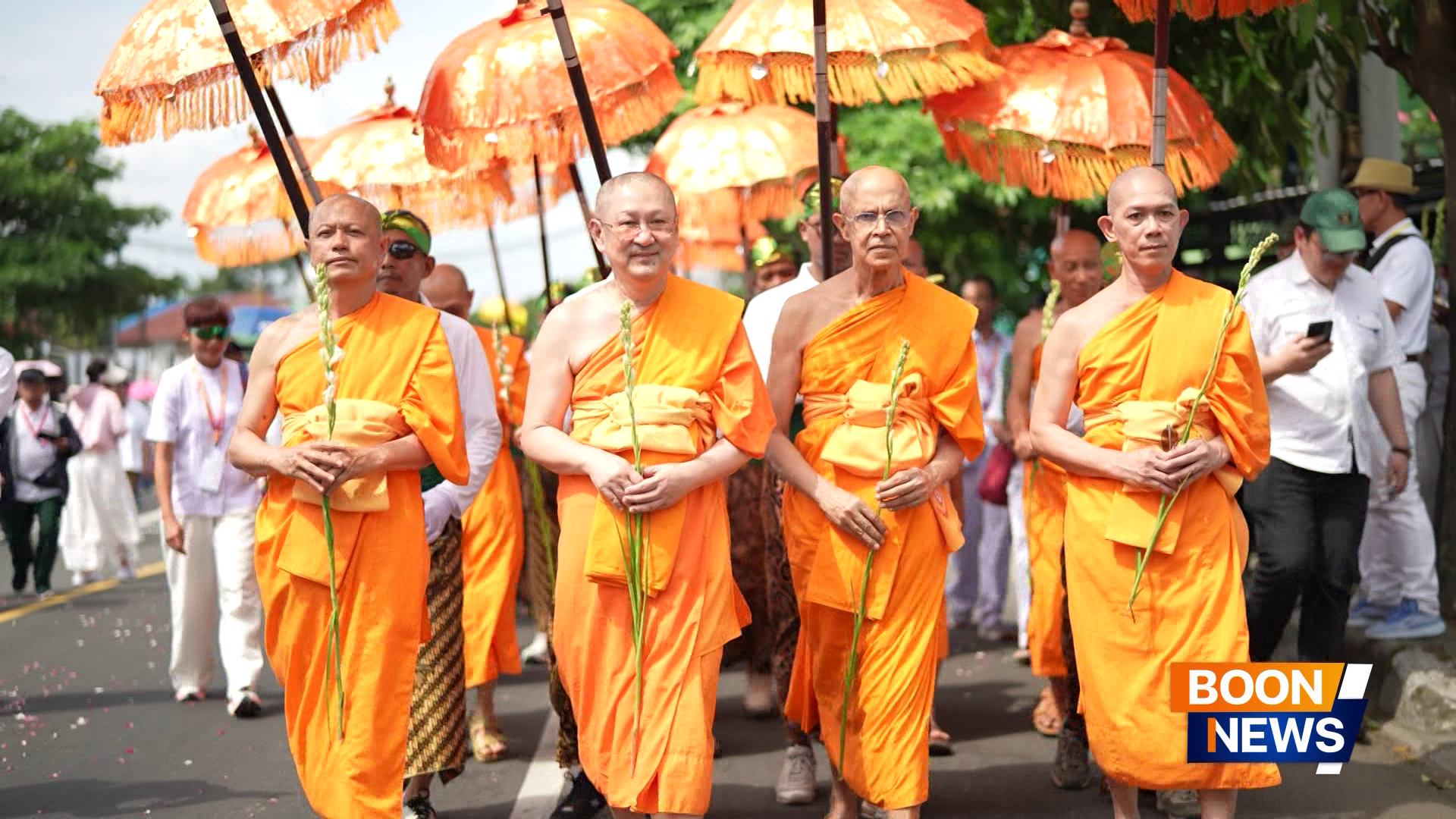 วันวิสาขบูชาโลก ณ พระมหาเจดีย์บุโรพุทโธ ประเทศอินโดนีเซีย