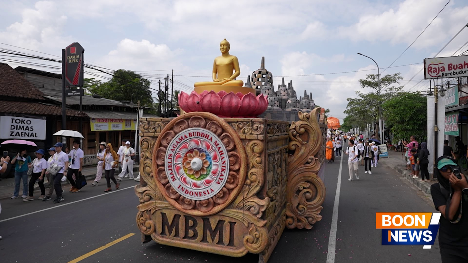 วันวิสาขบูชาโลก ณ พระมหาเจดีย์บุโรพุทโธ ประเทศอินโดนีเซีย