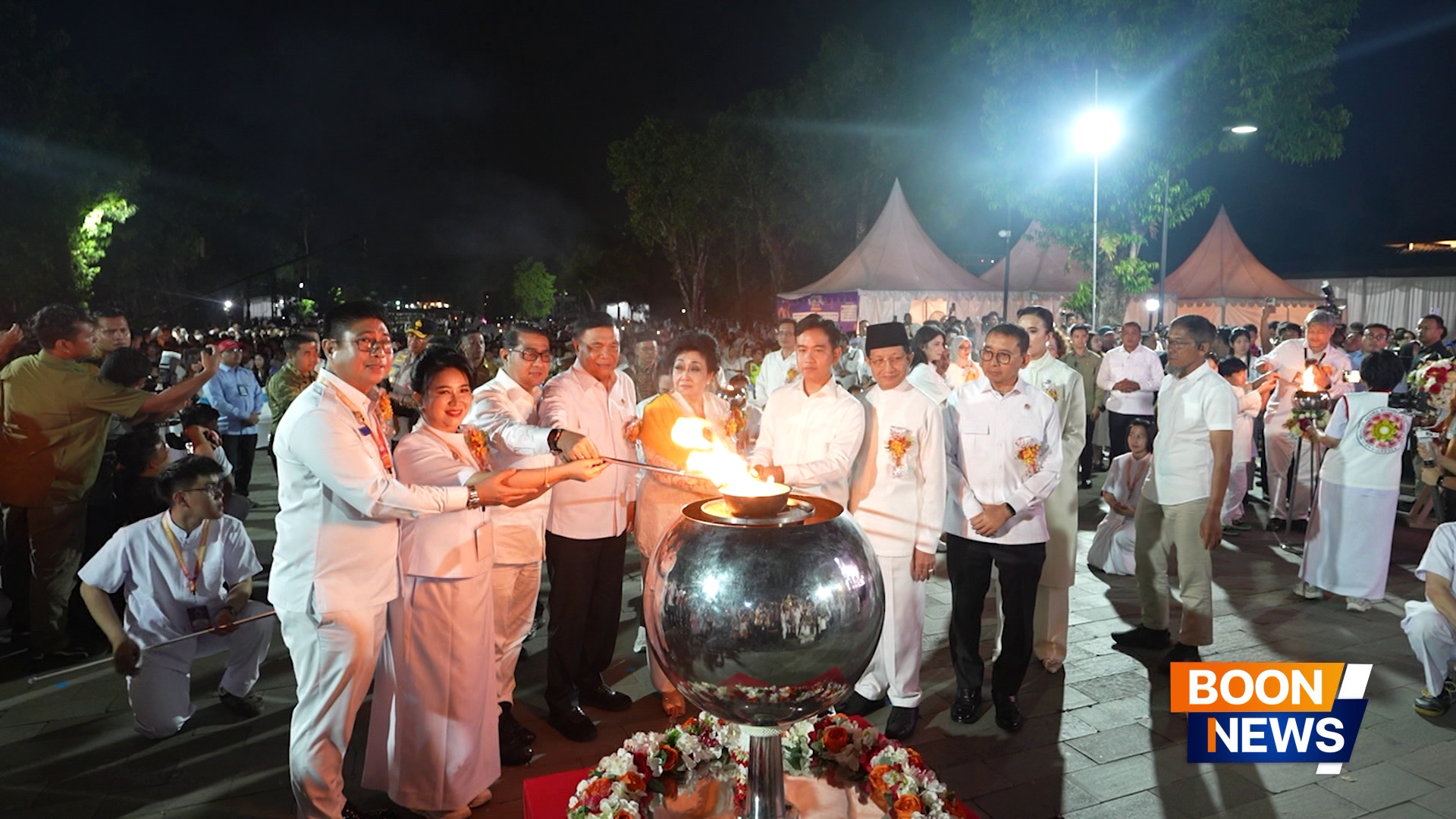 วันวิสาขบูชาโลก ณ พระมหาเจดีย์บุโรพุทโธ ประเทศอินโดนีเซีย